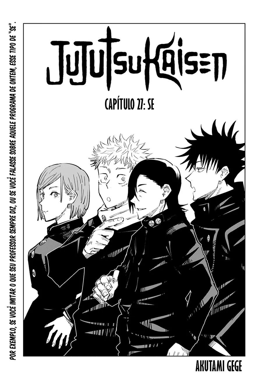 Read Jujutsu Kaisen PT-BR Manga Online