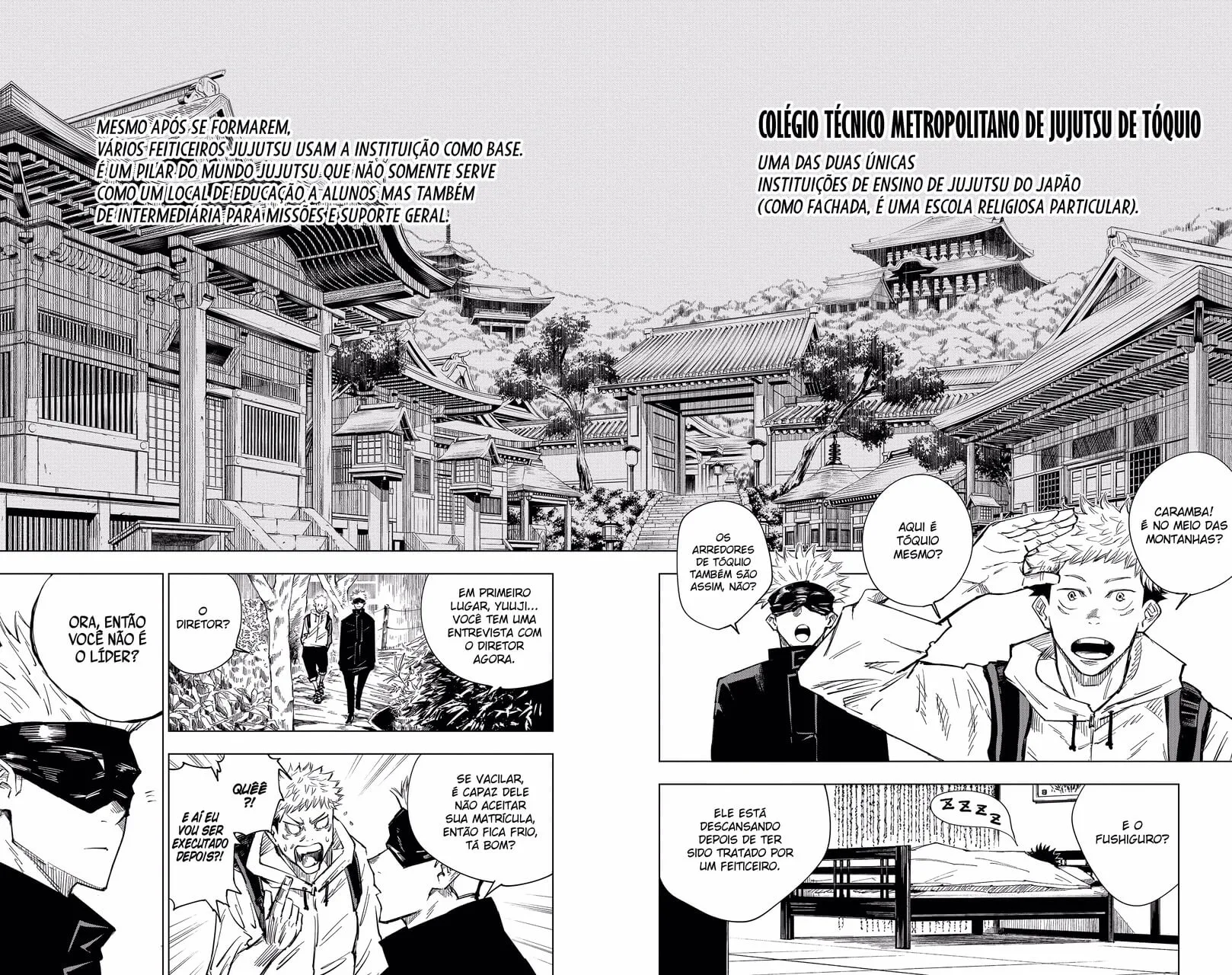 Read Jujutsu Kaisen PT-BR Manga Online