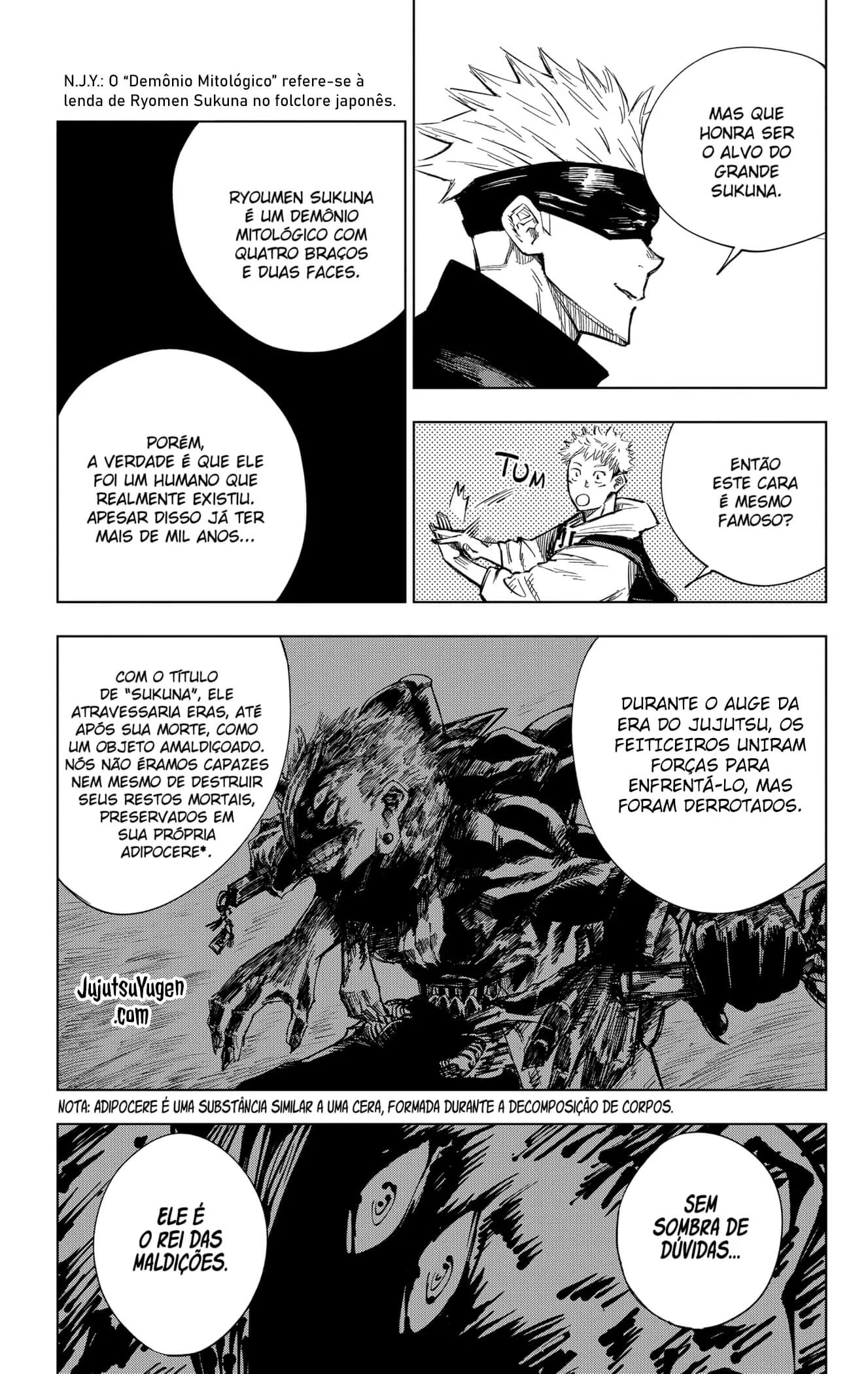 Read Jujutsu Kaisen PT-BR Manga Online
