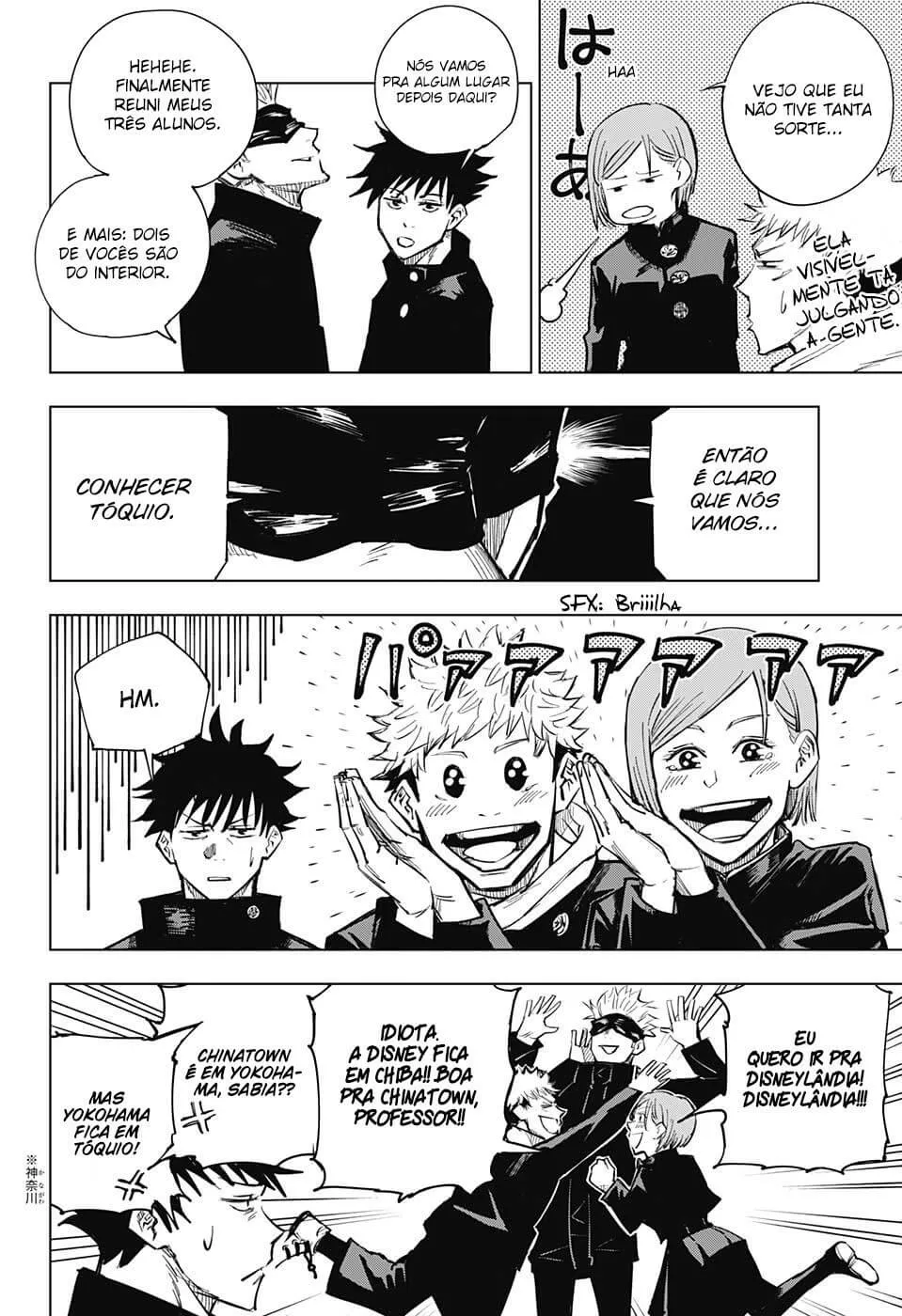 Read Jujutsu Kaisen PT-BR Manga Online