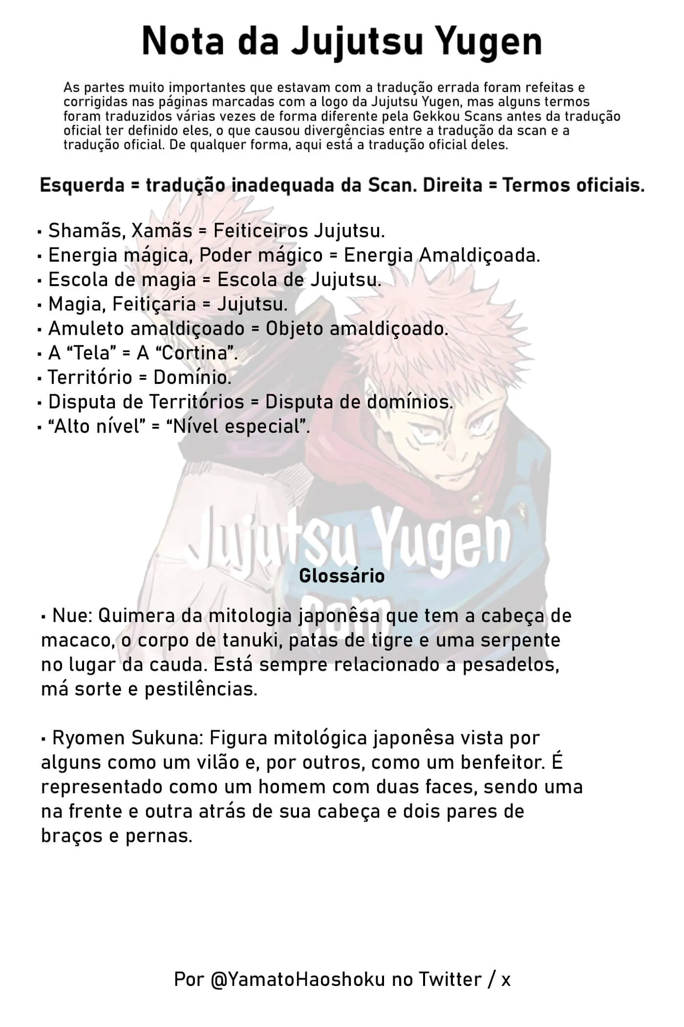 Read Jujutsu Kaisen PT-BR Manga Online