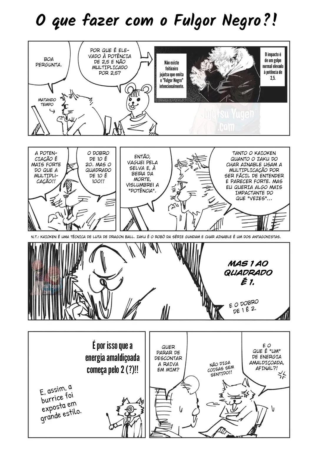 Read Jujutsu Kaisen PT-BR Manga Online