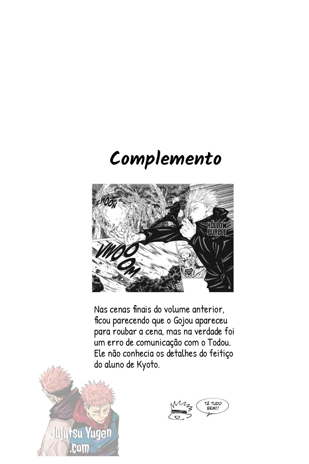Read Jujutsu Kaisen PT-BR Manga Online