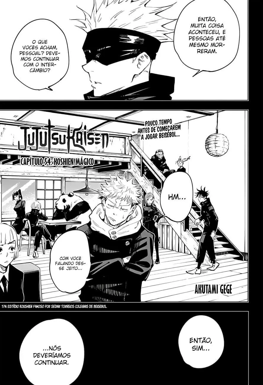 Read Jujutsu Kaisen PT-BR Manga Online