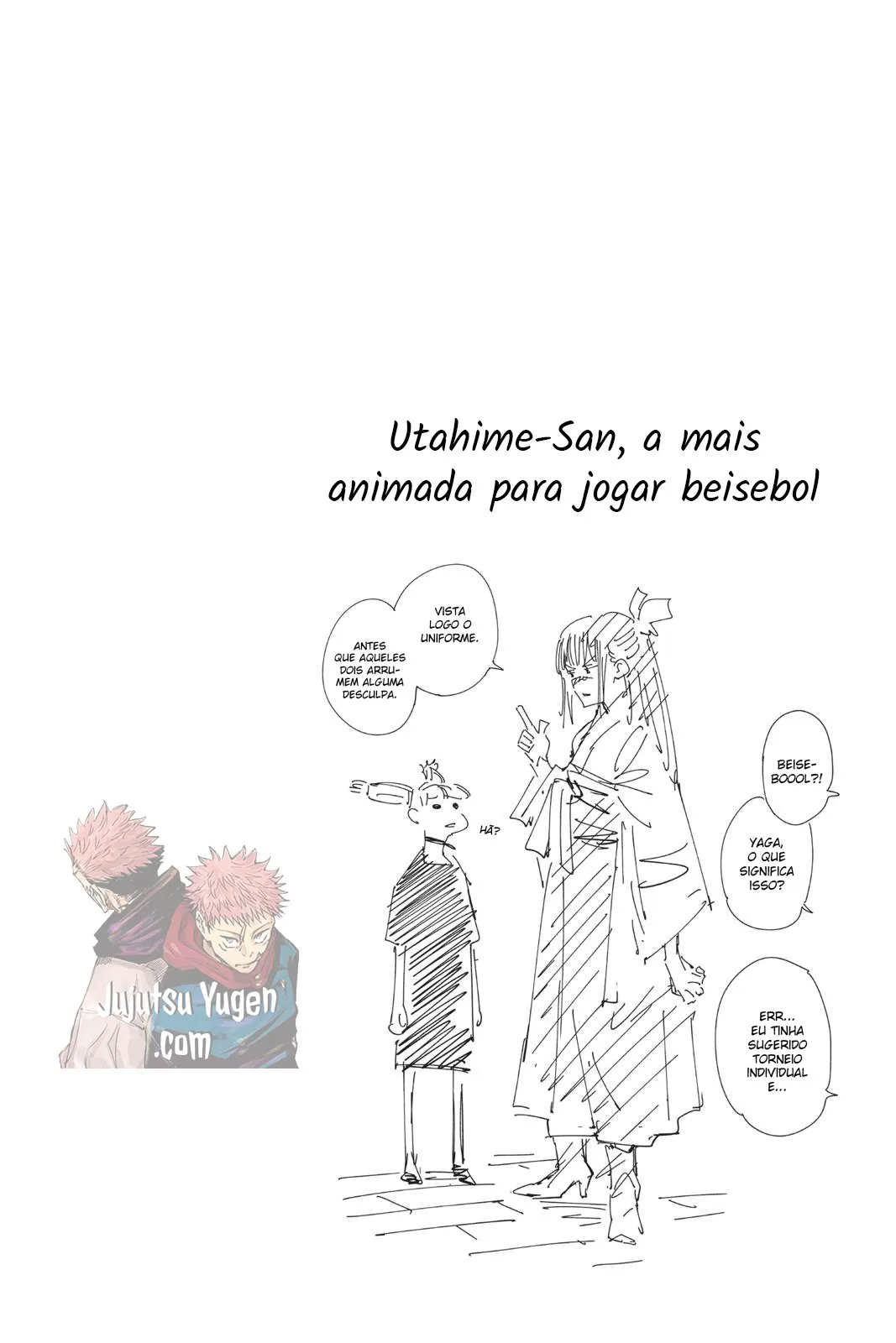 Read Jujutsu Kaisen PT-BR Manga Online