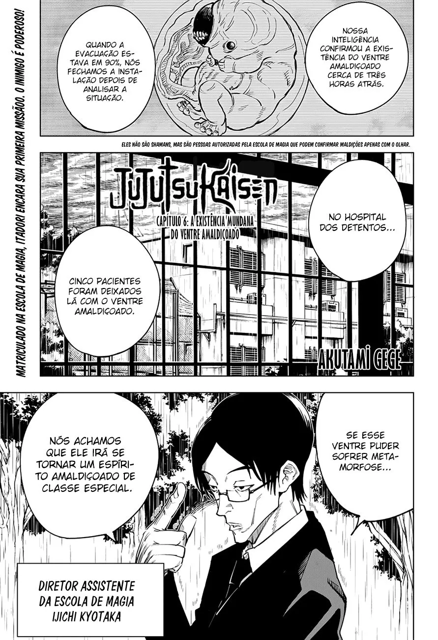 Read Jujutsu Kaisen PT-BR Manga Online