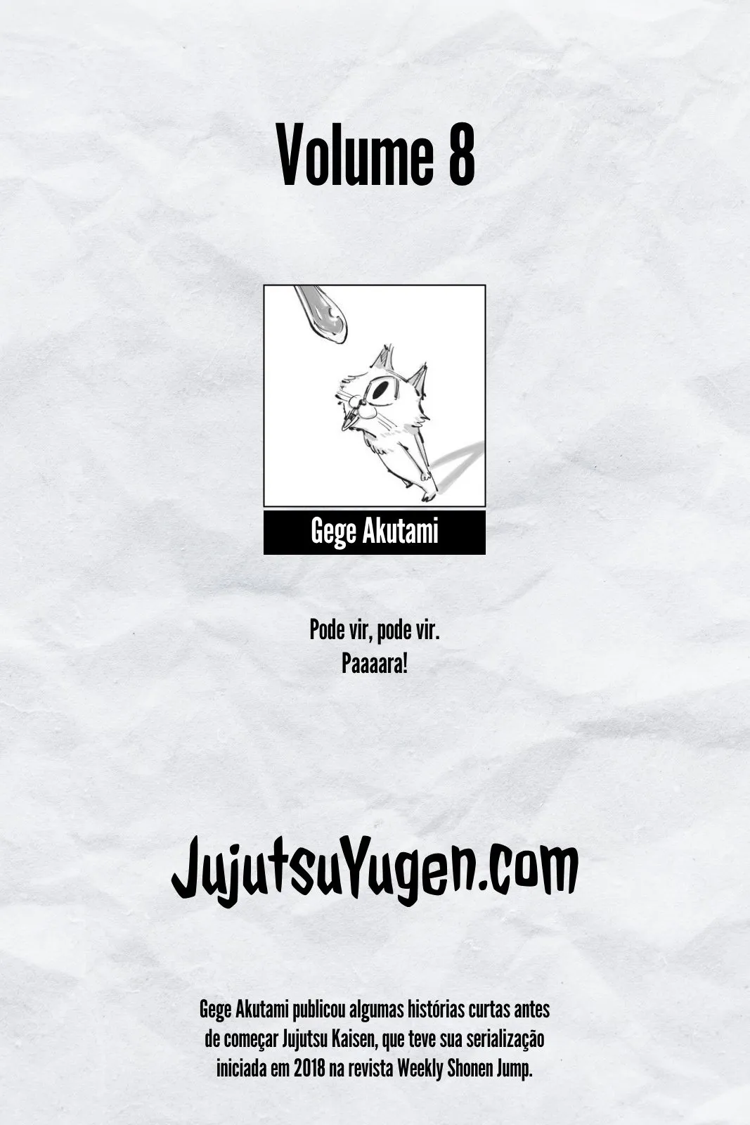 Read Jujutsu Kaisen PT-BR Manga Online