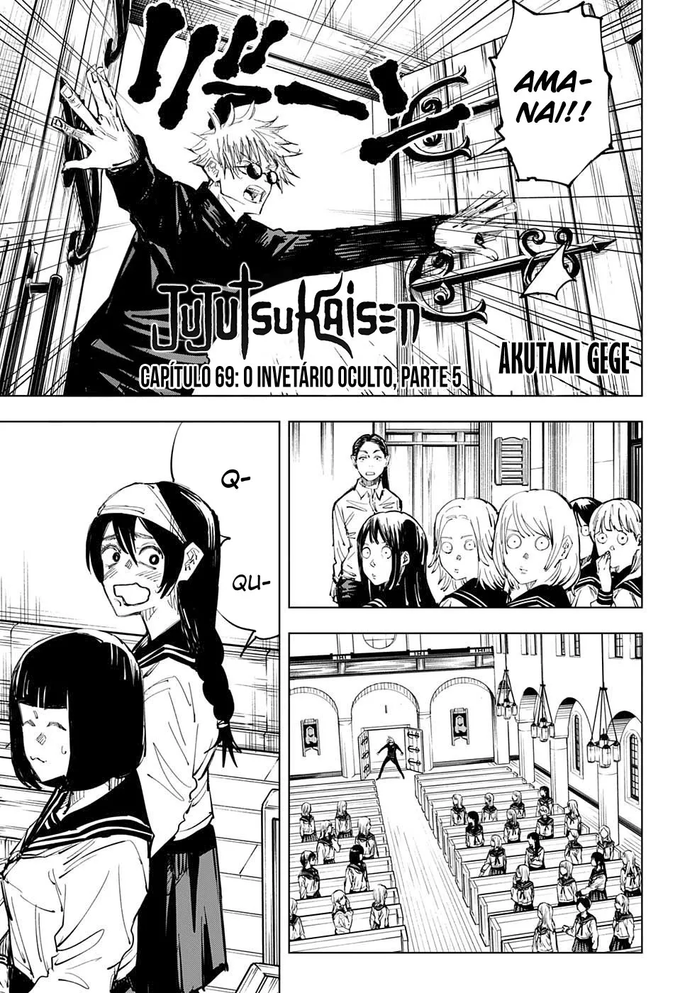 Read Jujutsu Kaisen PT-BR Manga Online