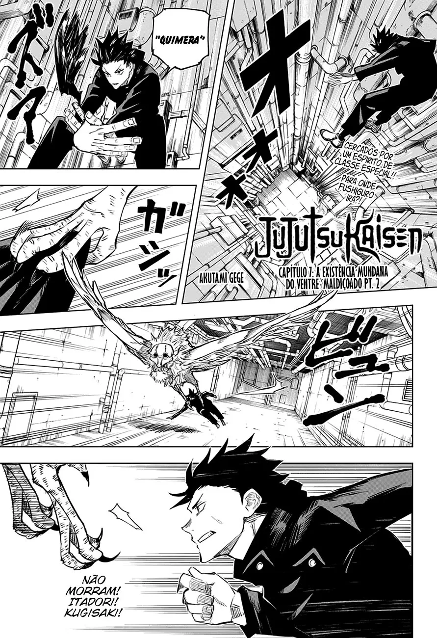 Read Jujutsu Kaisen PT-BR Manga Online