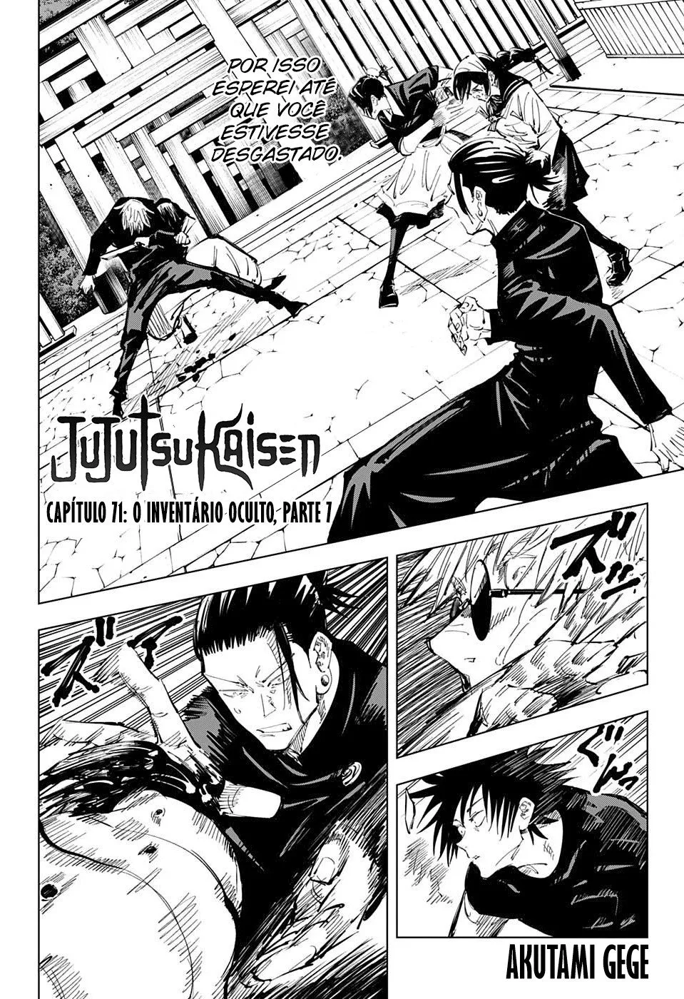 Read Jujutsu Kaisen PT-BR Manga Online