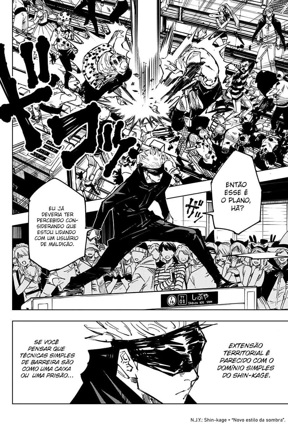 Read Jujutsu Kaisen PT-BR Manga Online