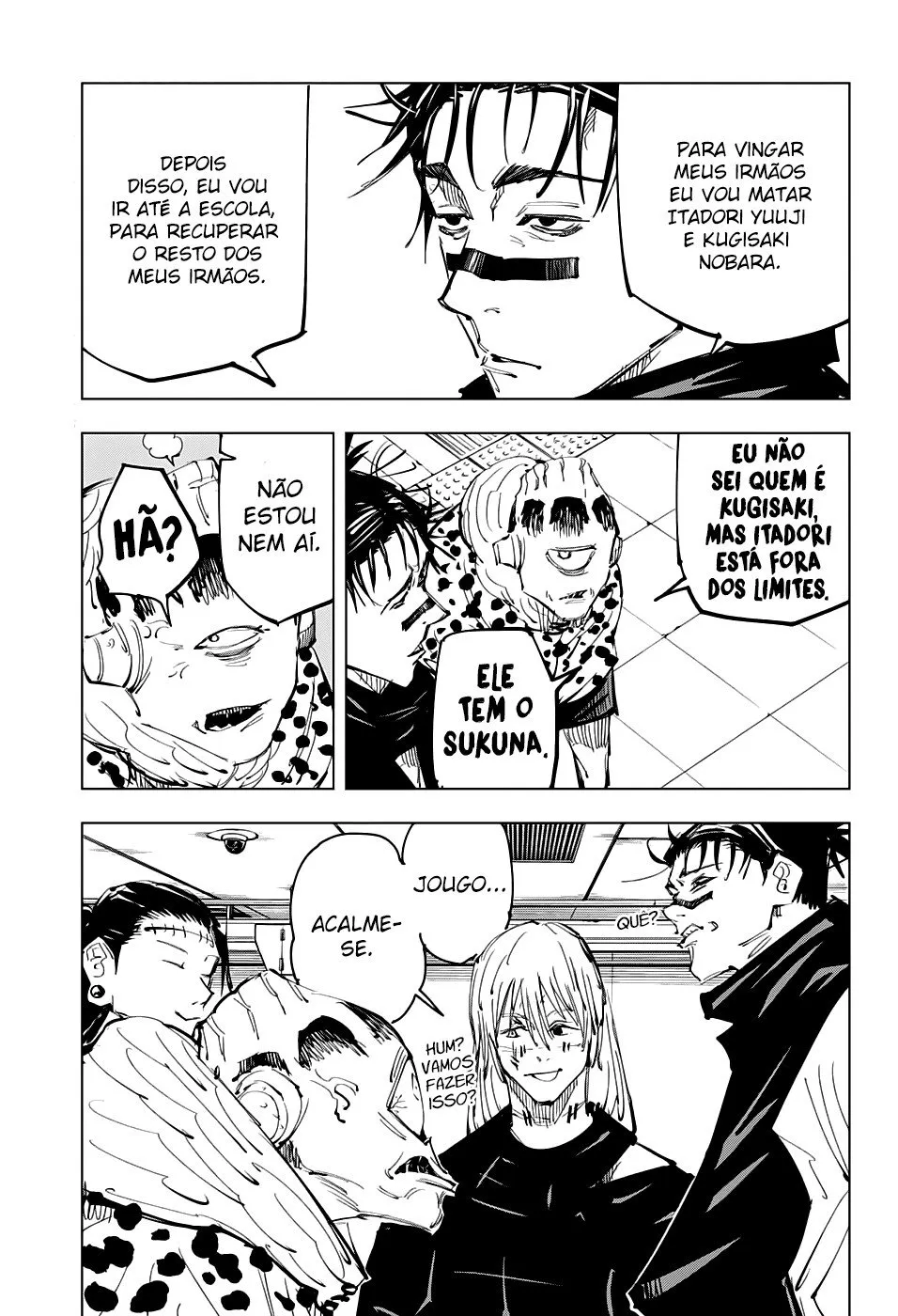 Read Jujutsu Kaisen PT-BR Manga Online
