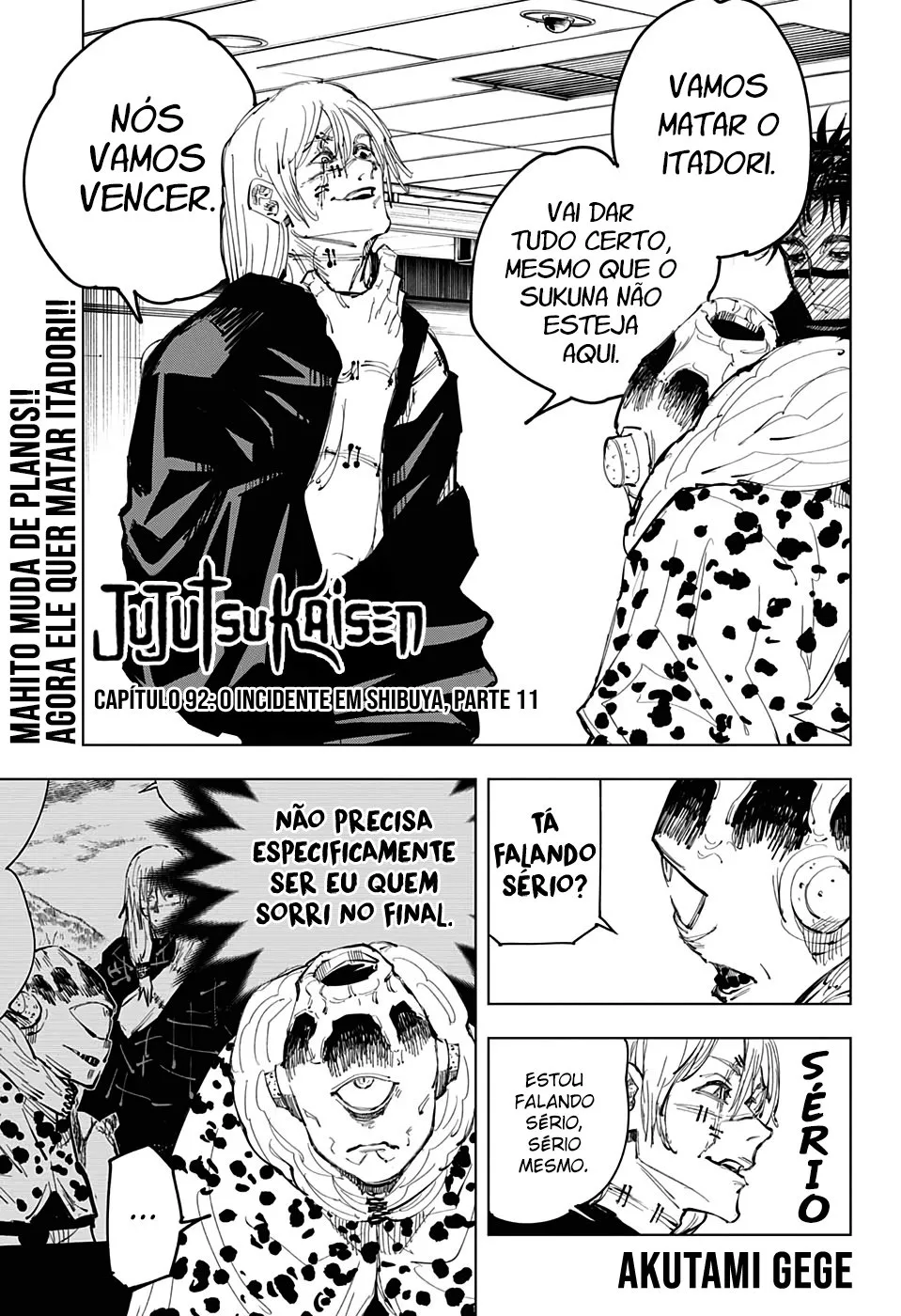 Read Jujutsu Kaisen PT-BR Manga Online