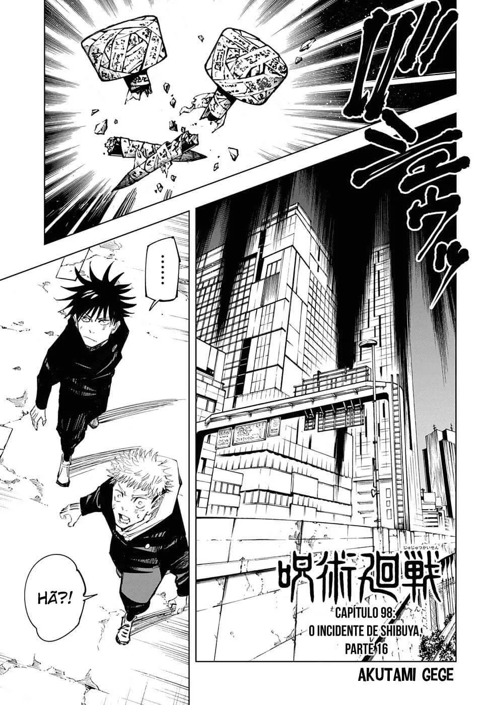 Read Jujutsu Kaisen PT-BR Manga Online