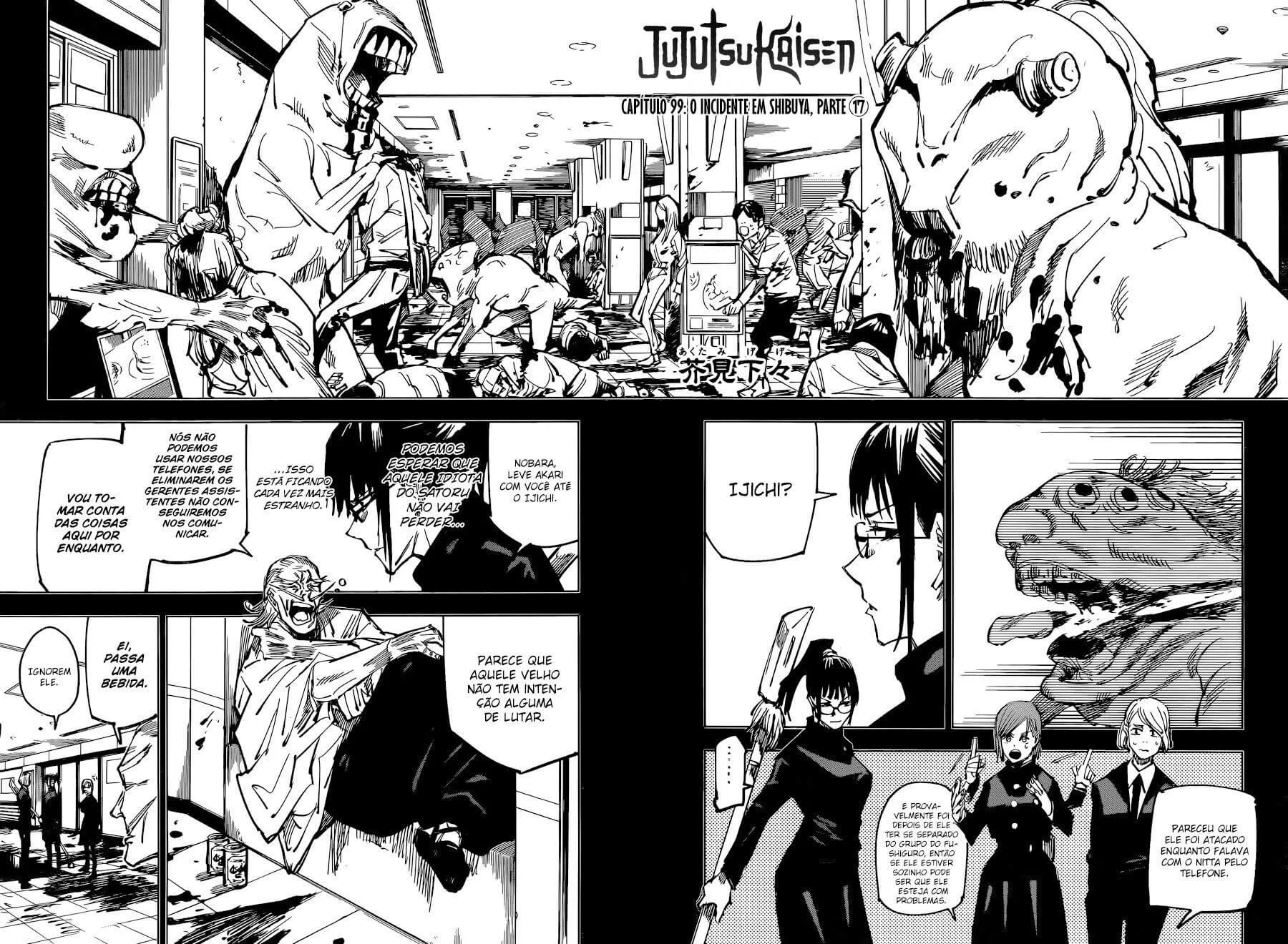 Read Jujutsu Kaisen PT-BR Manga Online