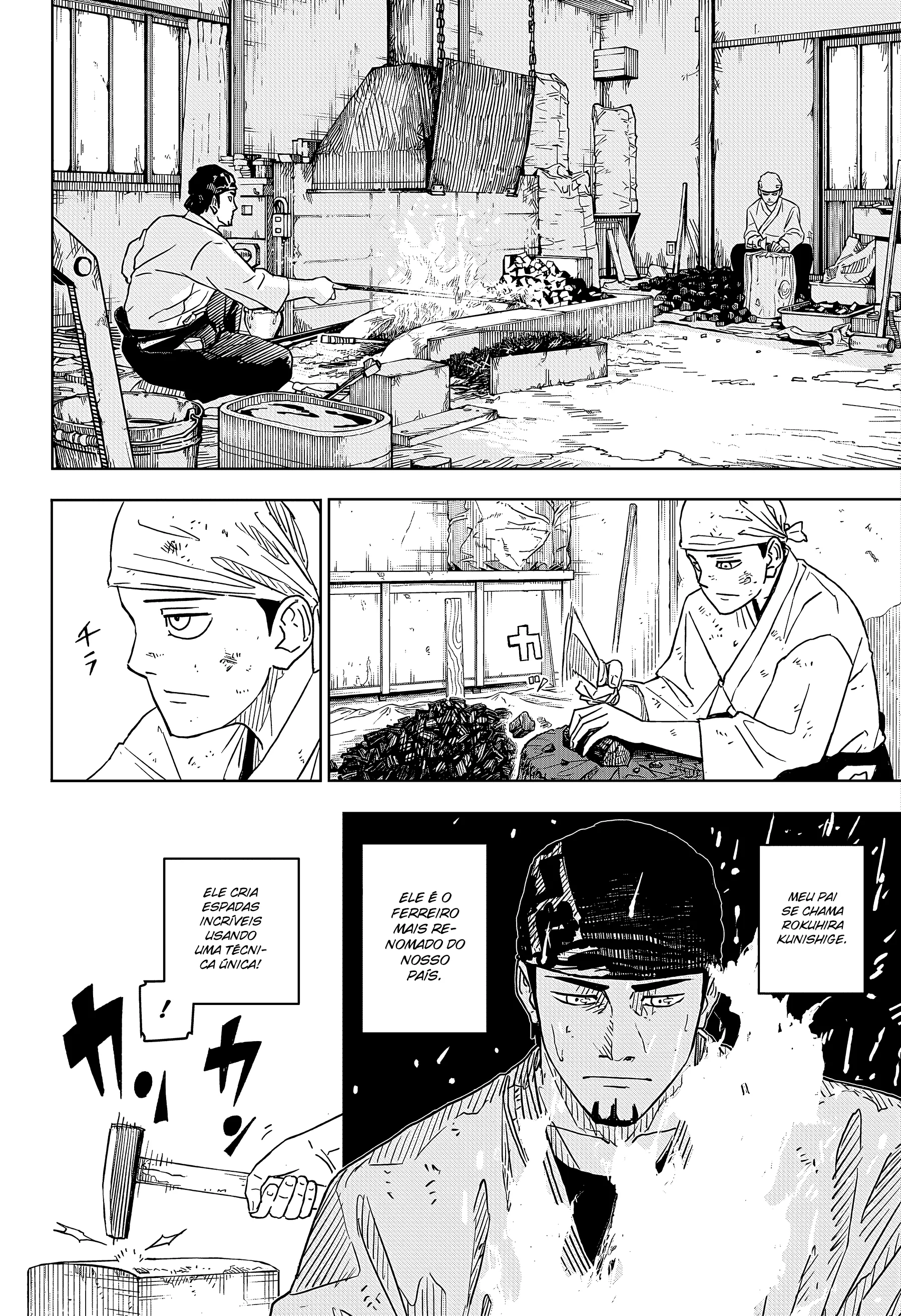 Read Kagurabachi PT-BR Manga Online