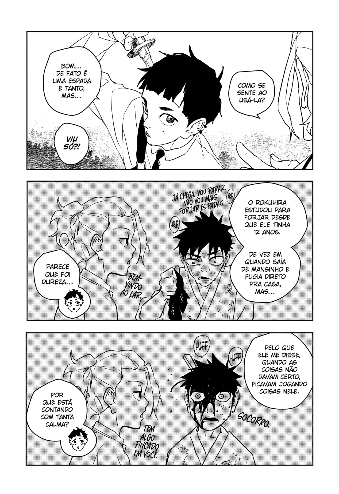 Read Kagurabachi PT-BR Manga Online
