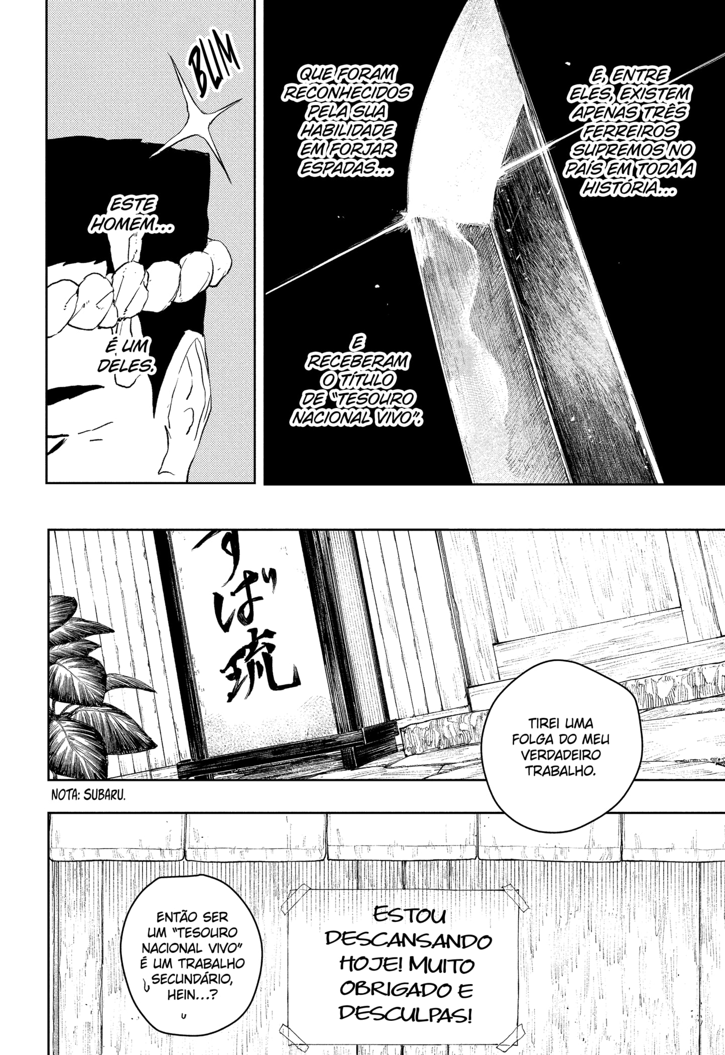 Read Kagurabachi PT-BR Manga Online