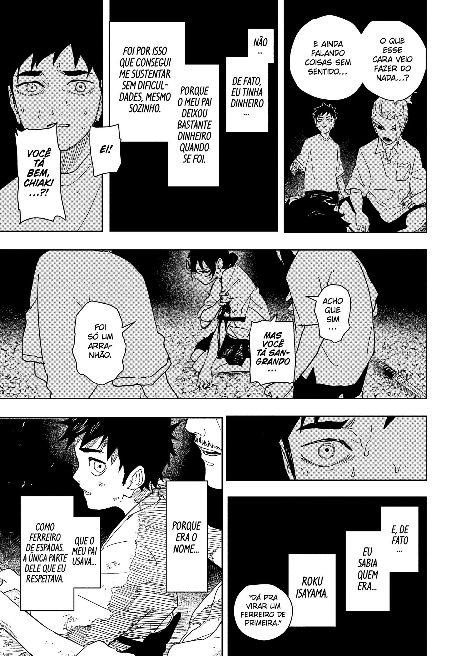 Read Kagurabachi PT-BR Manga Online