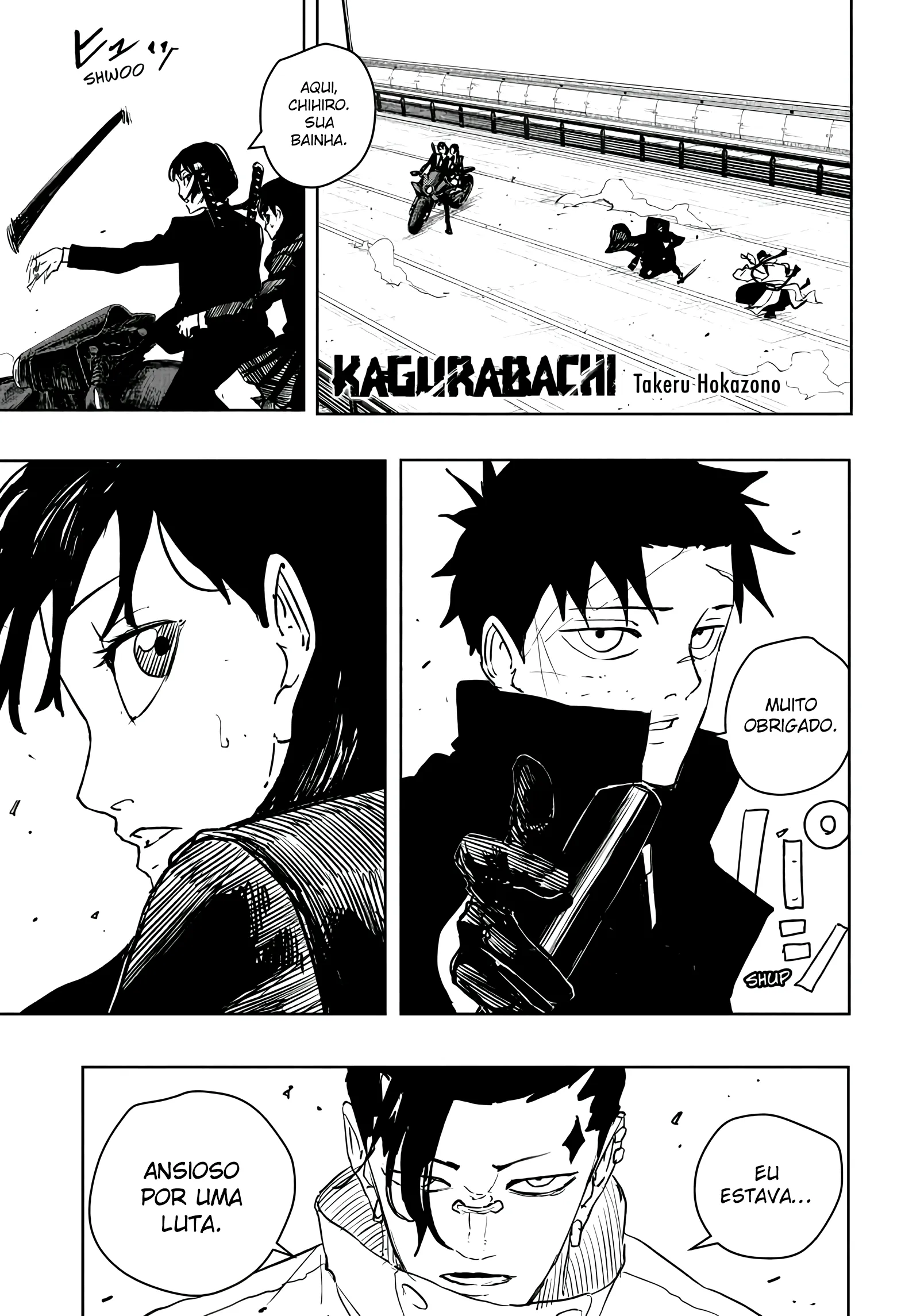 Read Kagurabachi PT-BR Manga Online