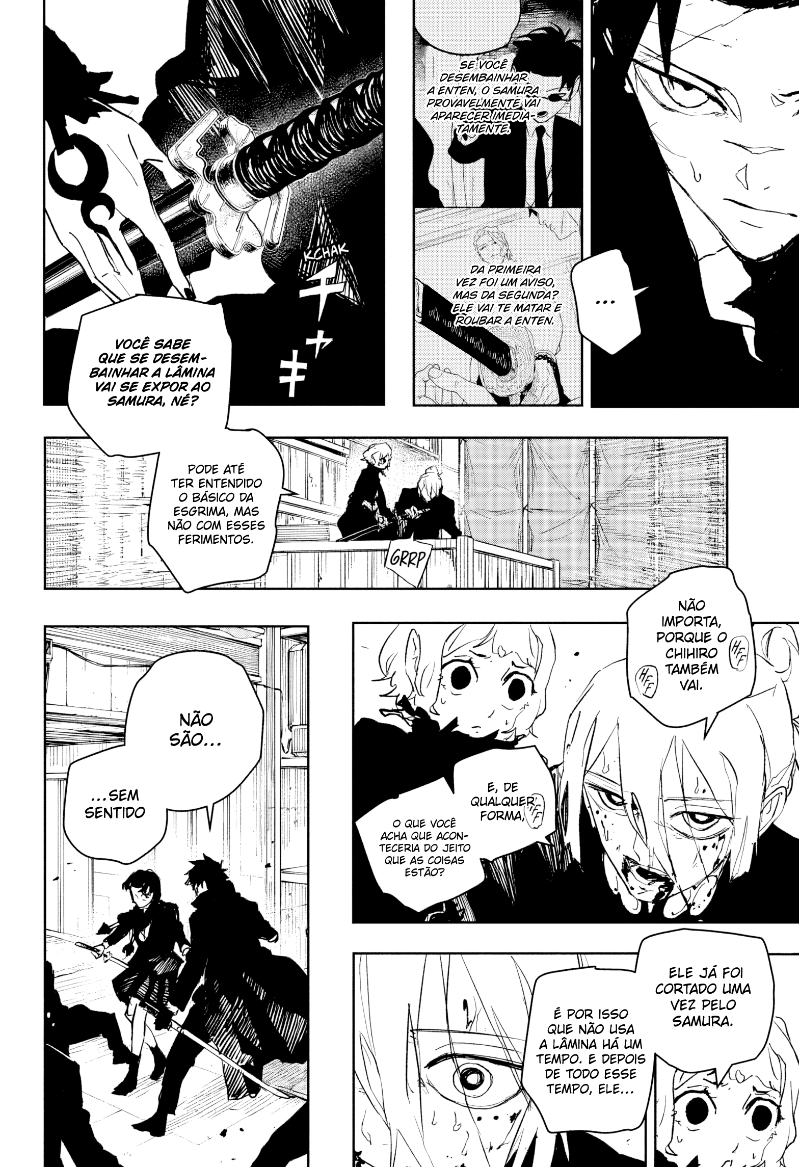 Read Kagurabachi PT-BR Manga Online