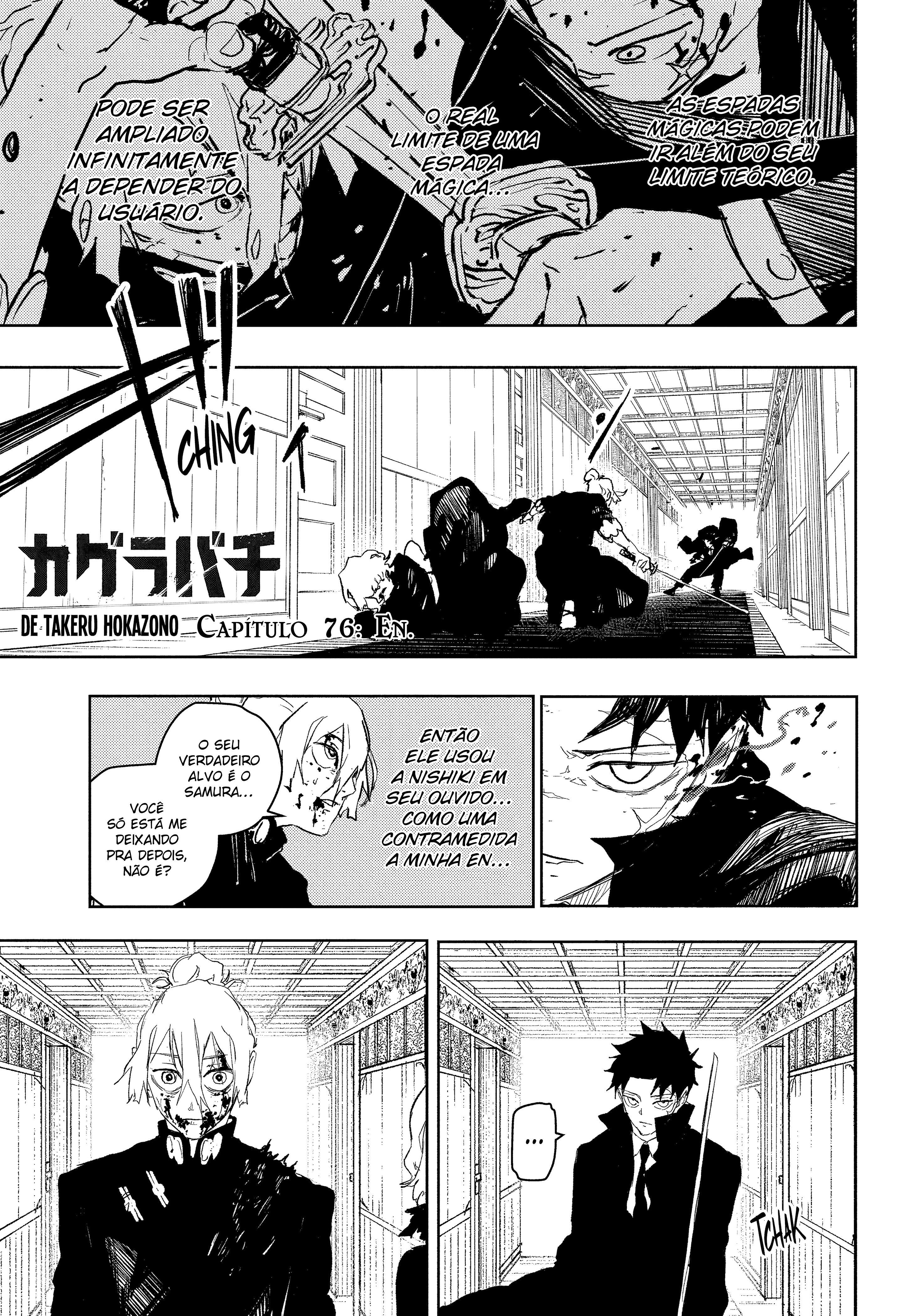 Read Kagurabachi PT-BR Manga Online