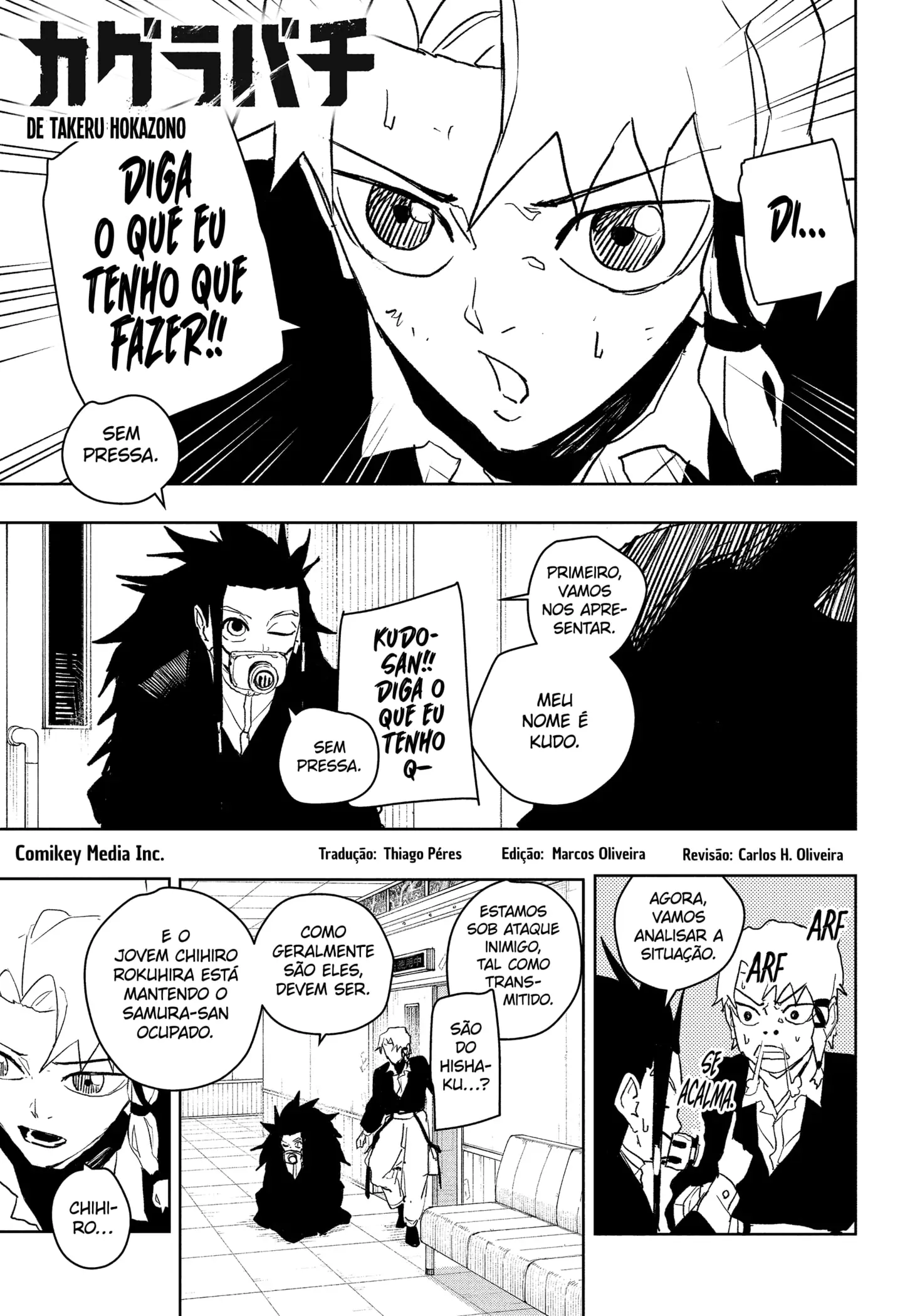 Read Kagurabachi PT-BR Manga Online