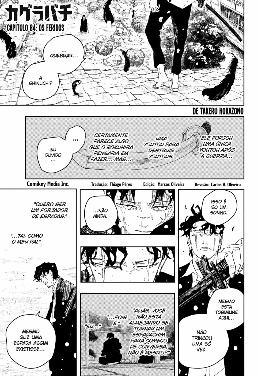 Read Kagurabachi PT-BR Manga Online