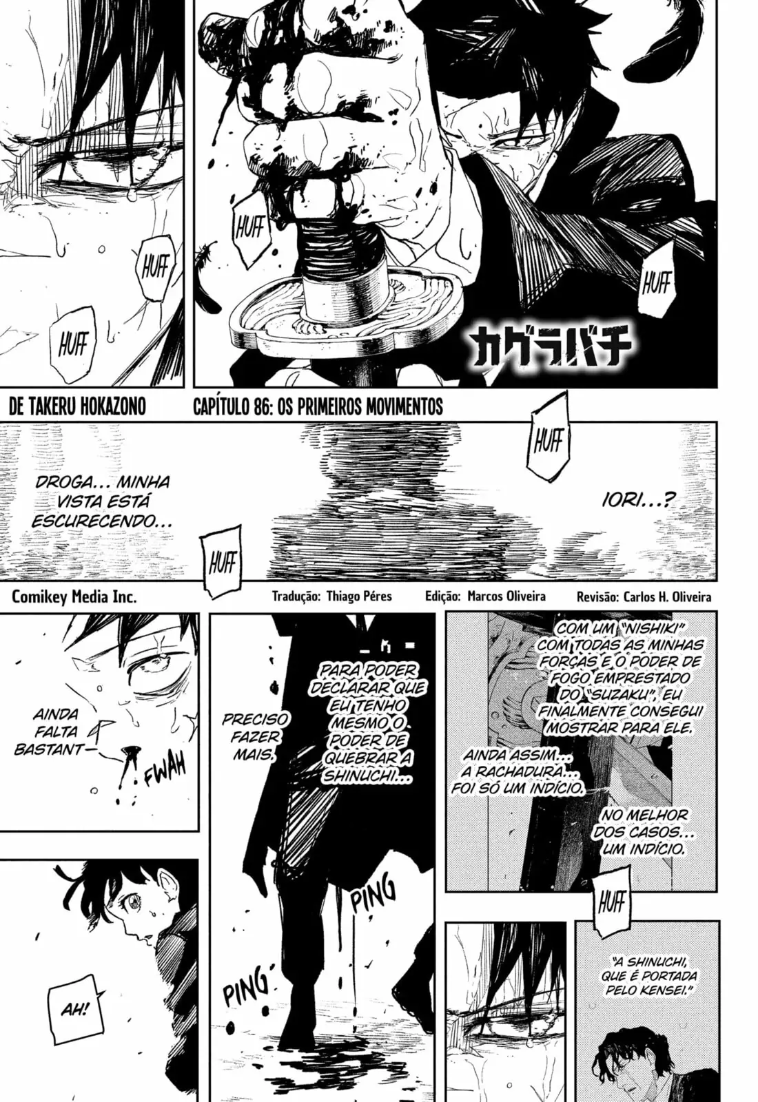 Read Kagurabachi PT-BR Manga Online