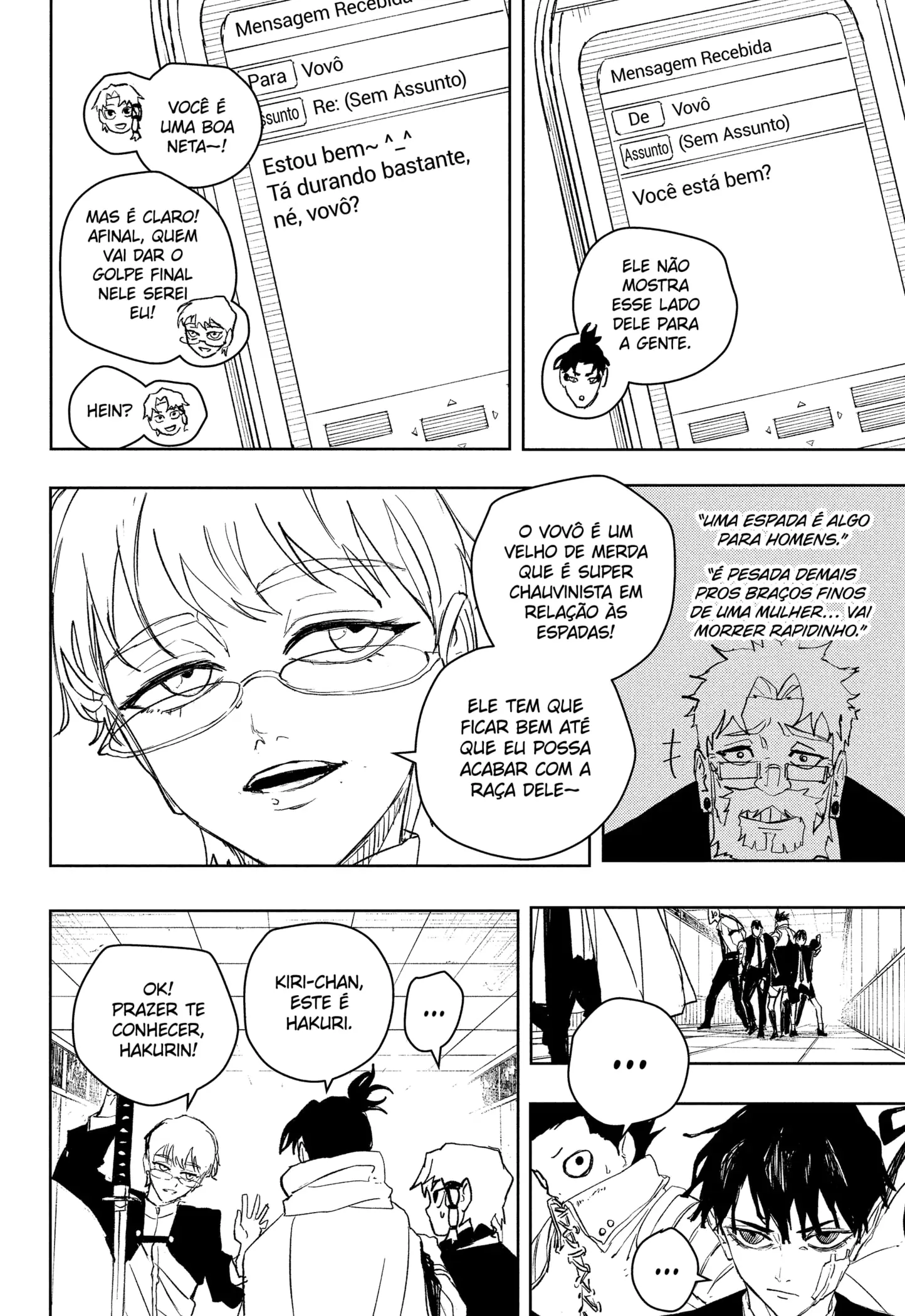 Read Kagurabachi PT-BR Manga Online