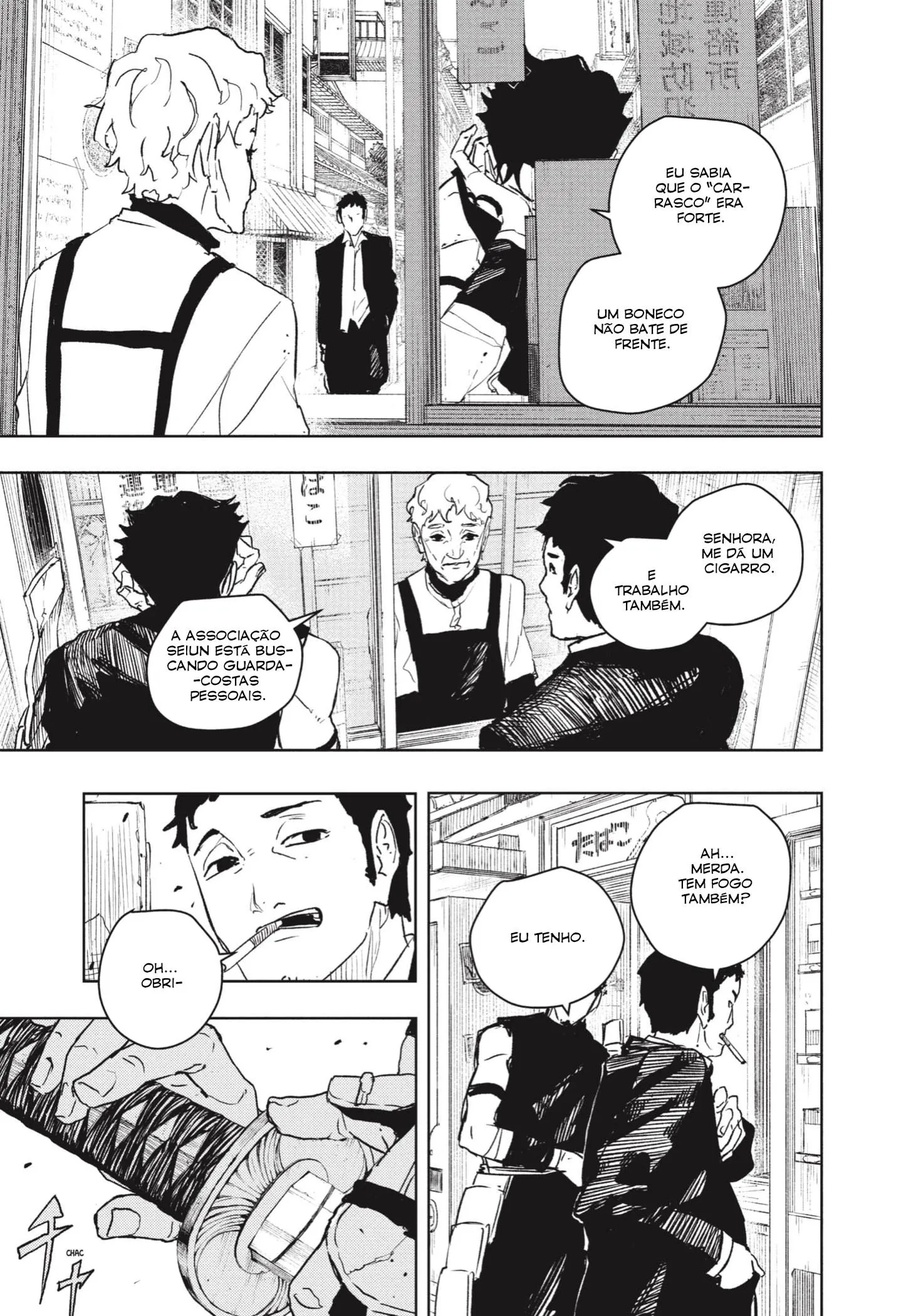 Read Kagurabachi PT-BR Manga Online