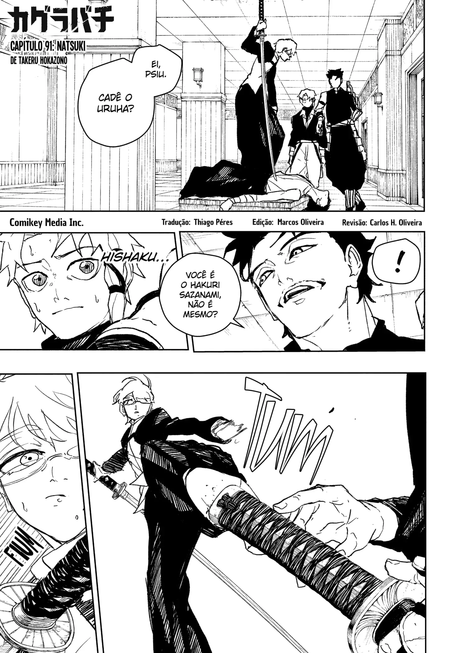 Read Kagurabachi PT-BR Manga Online