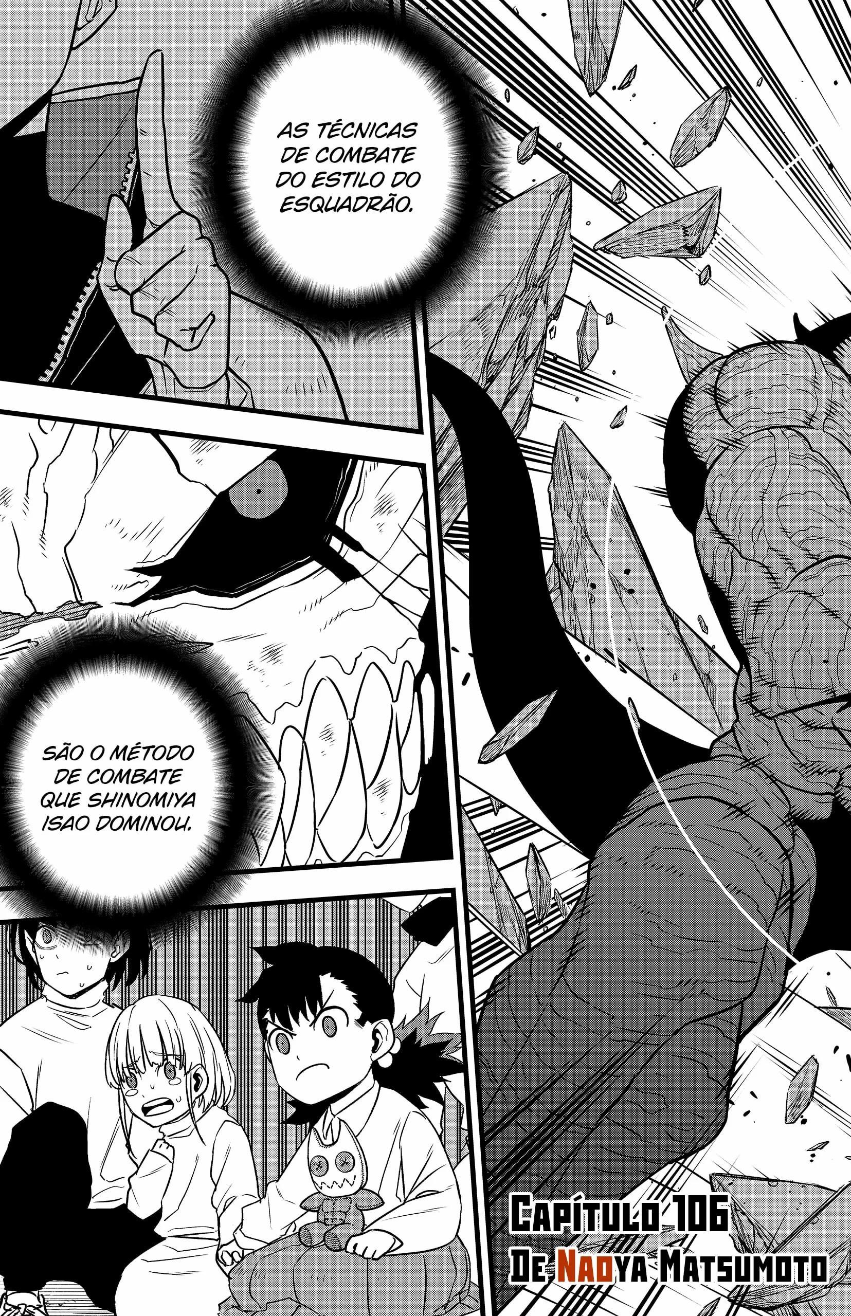 Read Kaiju No.8 PT-BR Manga Online