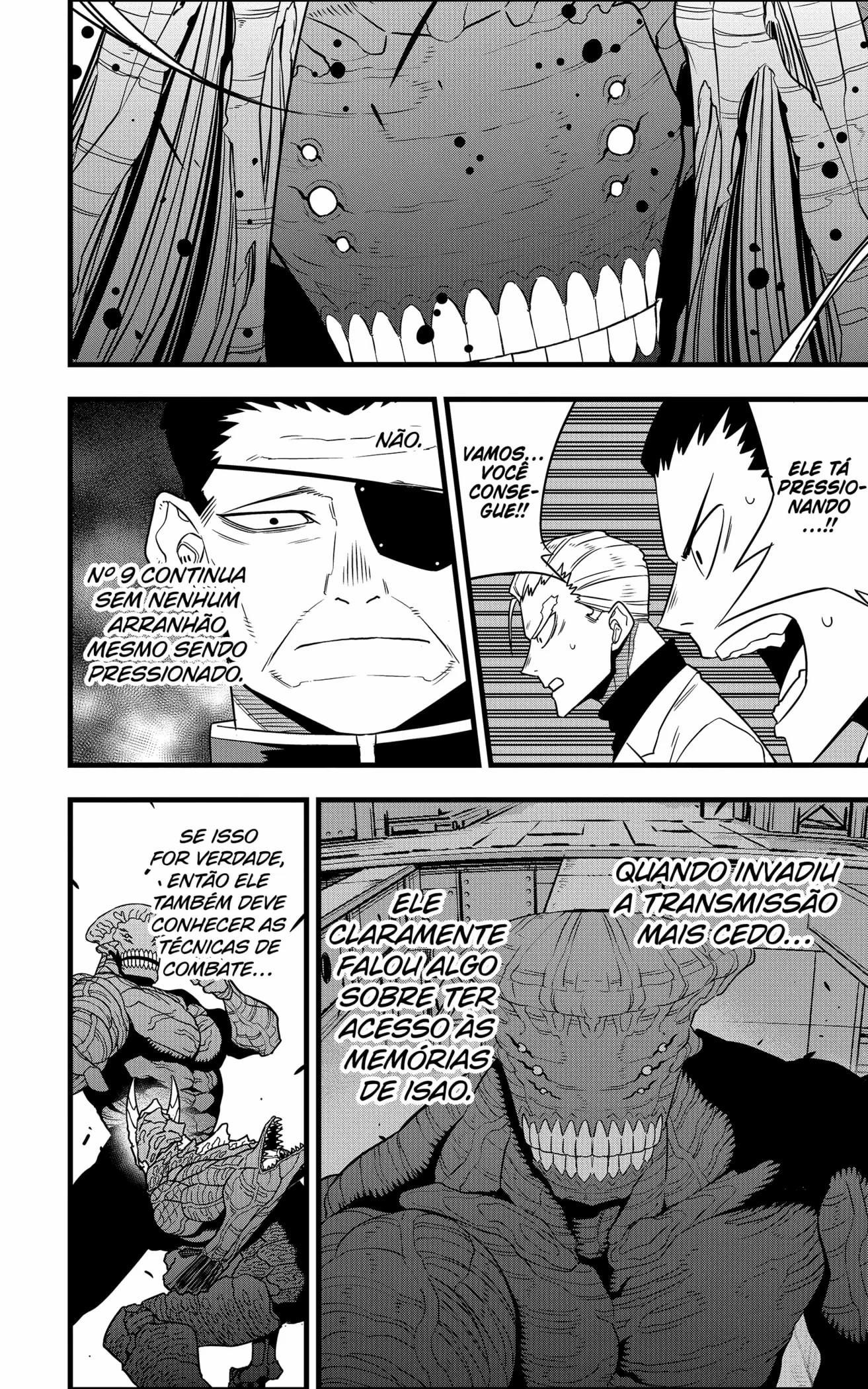 Read Kaiju No.8 PT-BR Manga Online