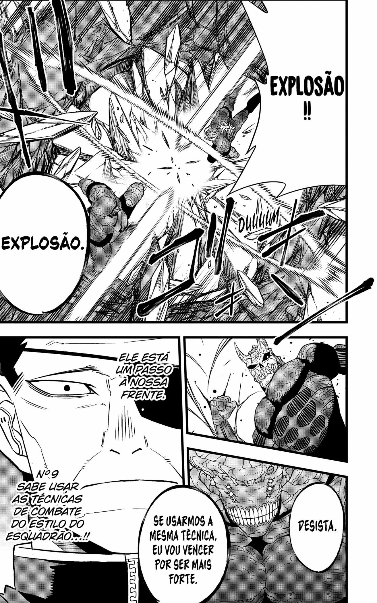 Read Kaiju No.8 PT-BR Manga Online