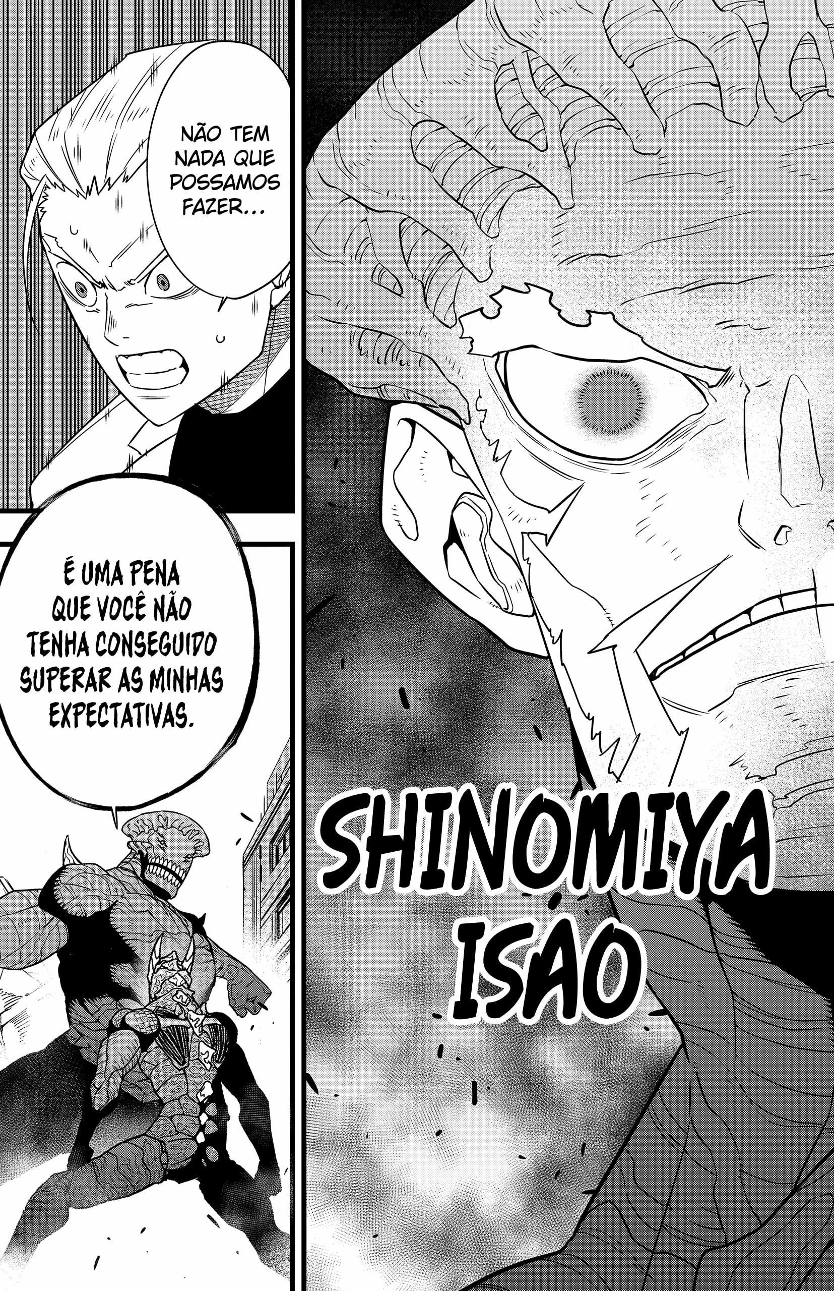Read Kaiju No.8 PT-BR Manga Online