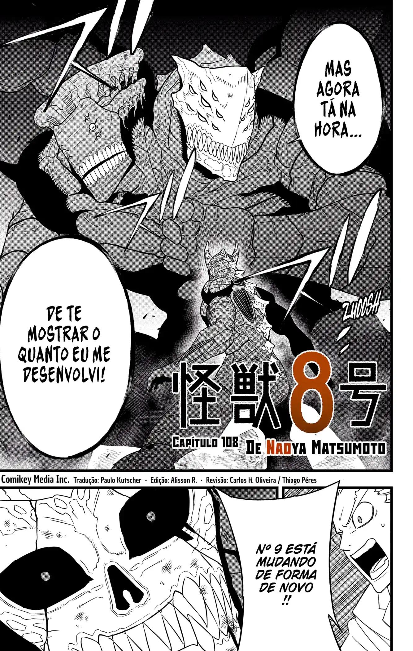 Read Kaiju No.8 PT-BR Manga Online