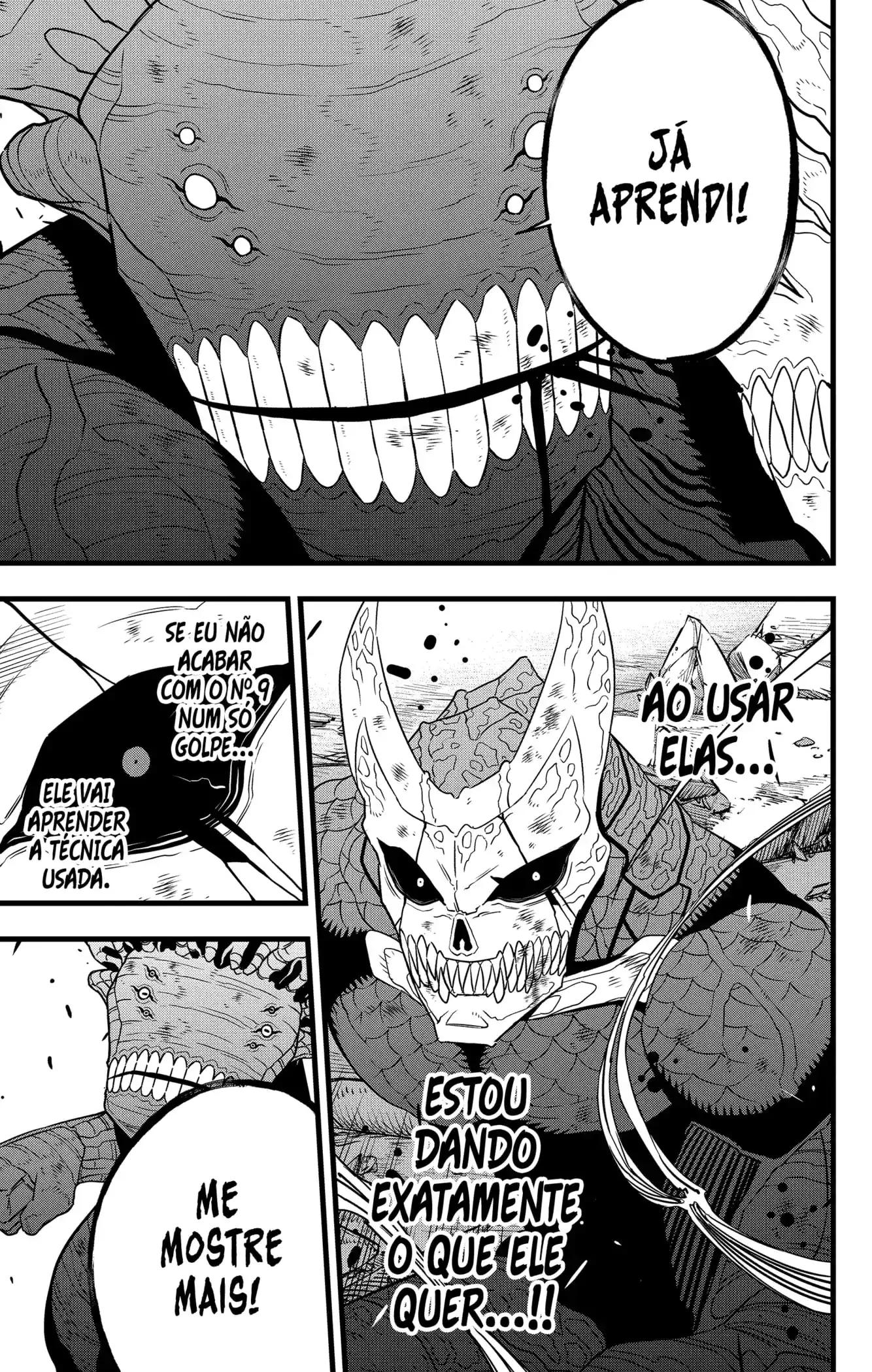 Read Kaiju No.8 PT-BR Manga Online