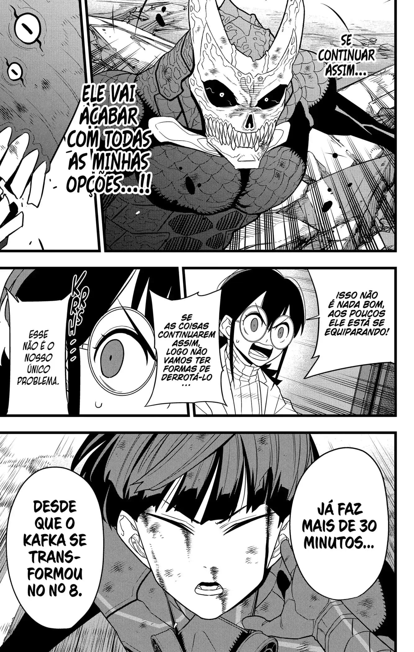 Read Kaiju No.8 PT-BR Manga Online