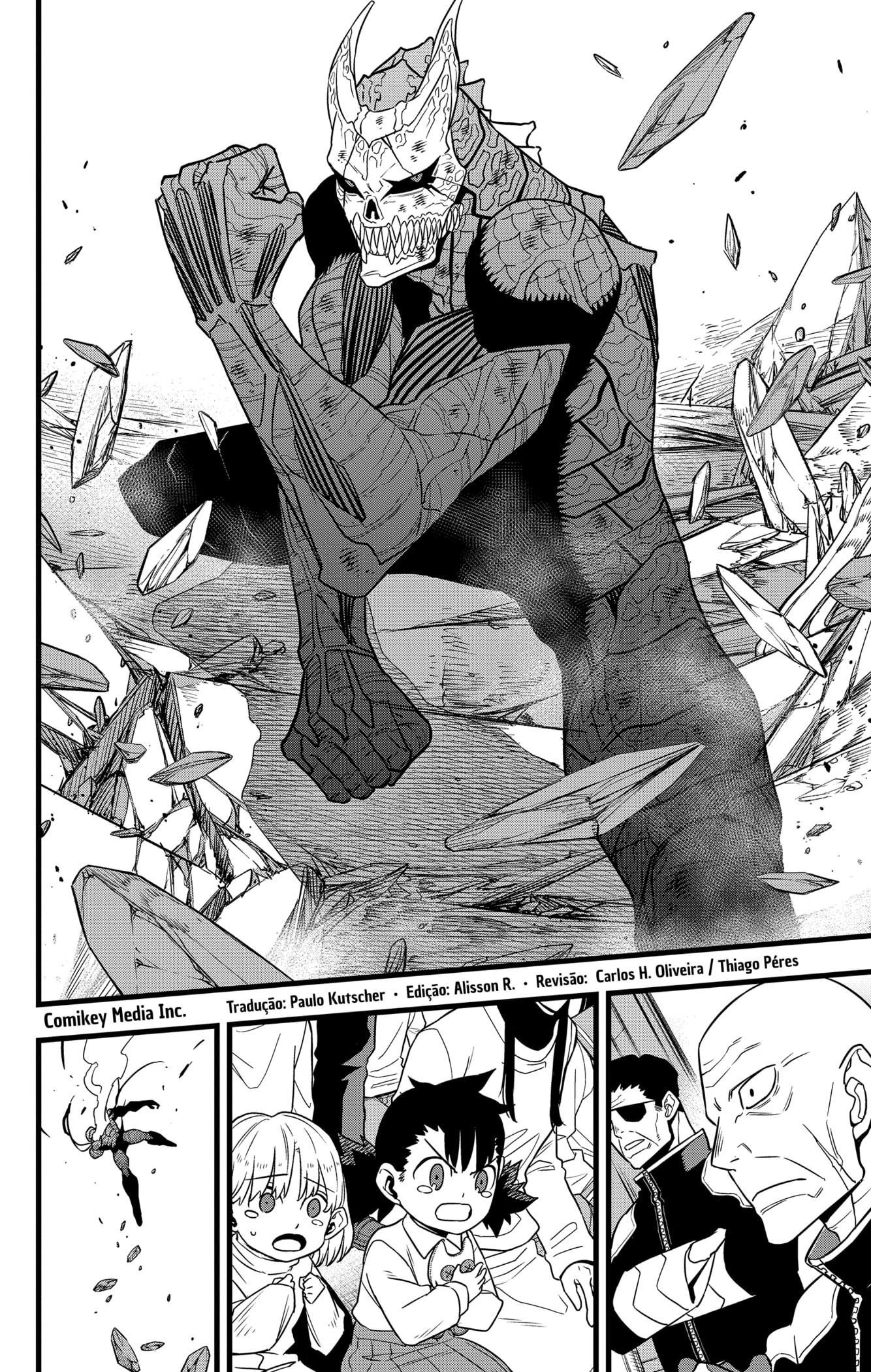 Read Kaiju No.8 PT-BR Manga Online