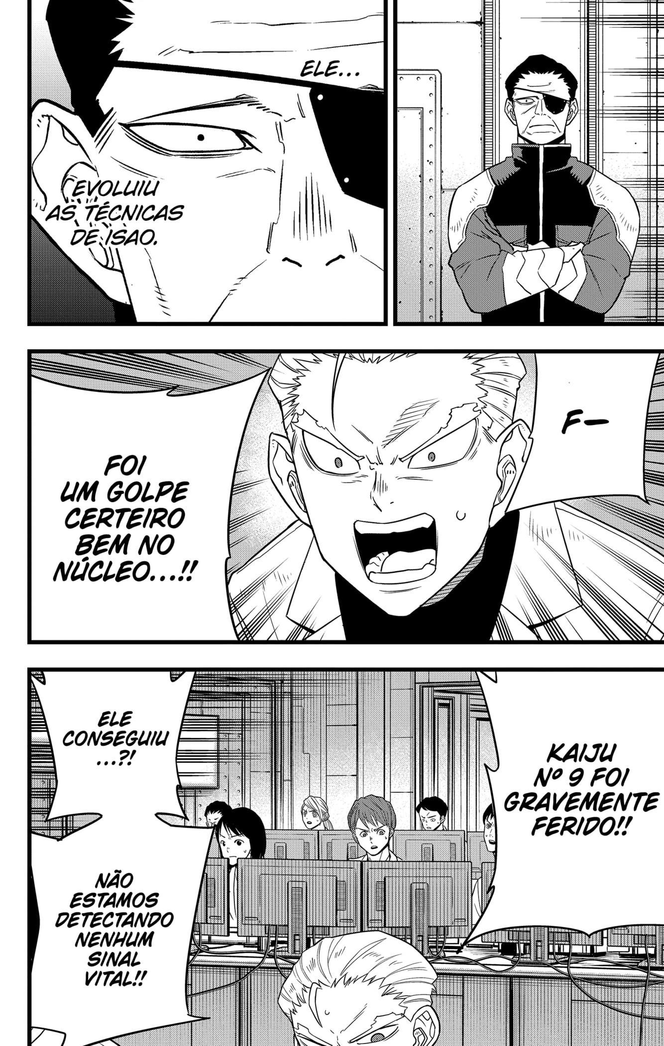Read Kaiju No.8 PT-BR Manga Online