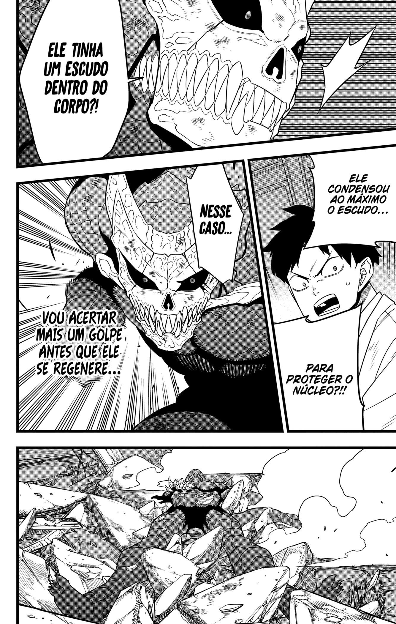 Read Kaiju No.8 PT-BR Manga Online
