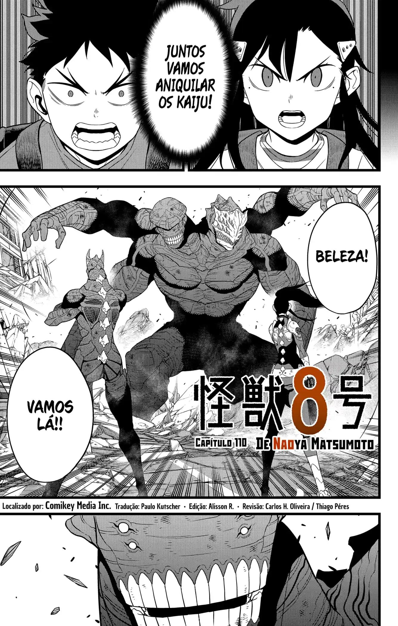 Read Kaiju No.8 PT-BR Manga Online