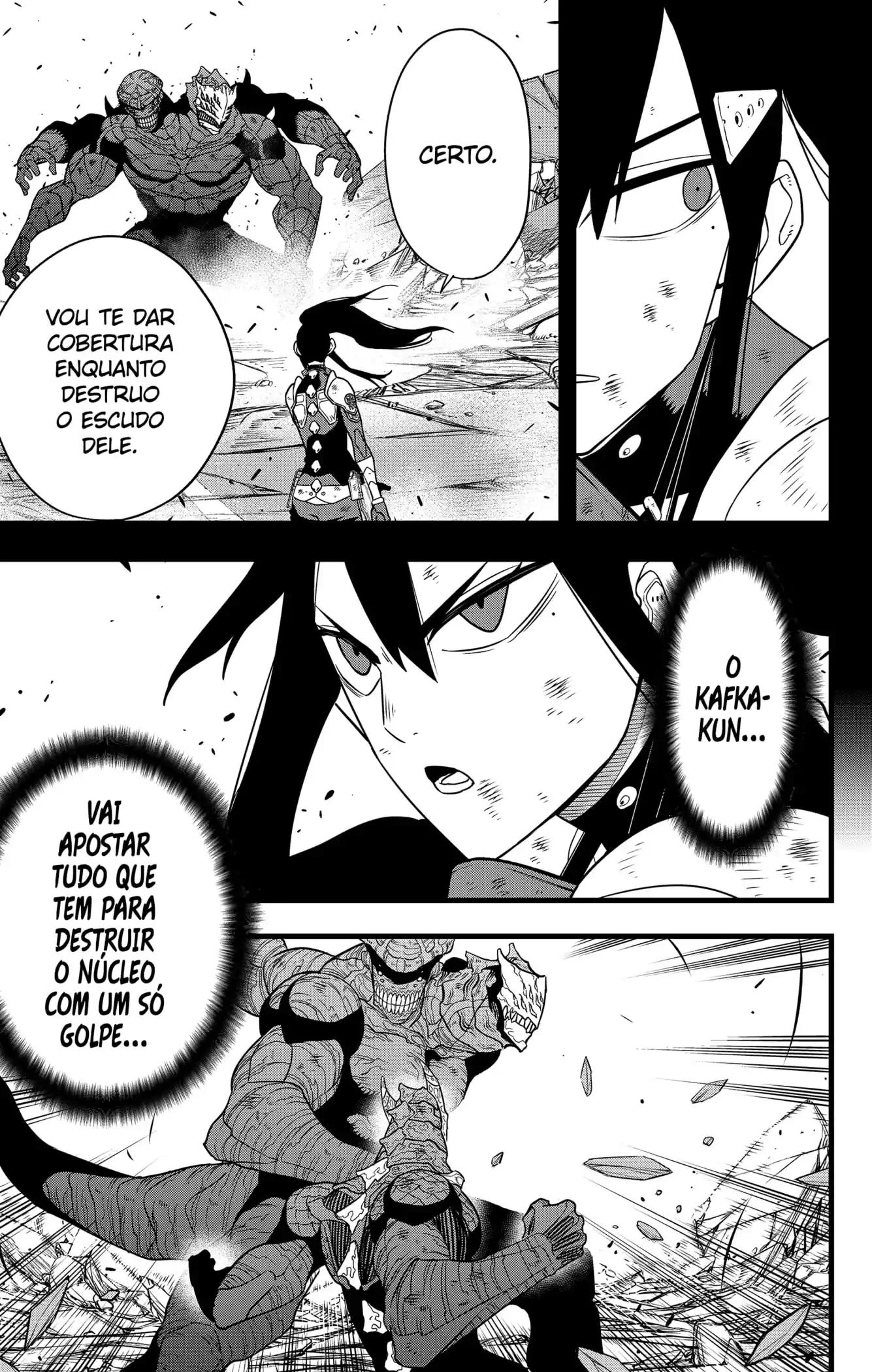 Read Kaiju No.8 PT-BR Manga Online