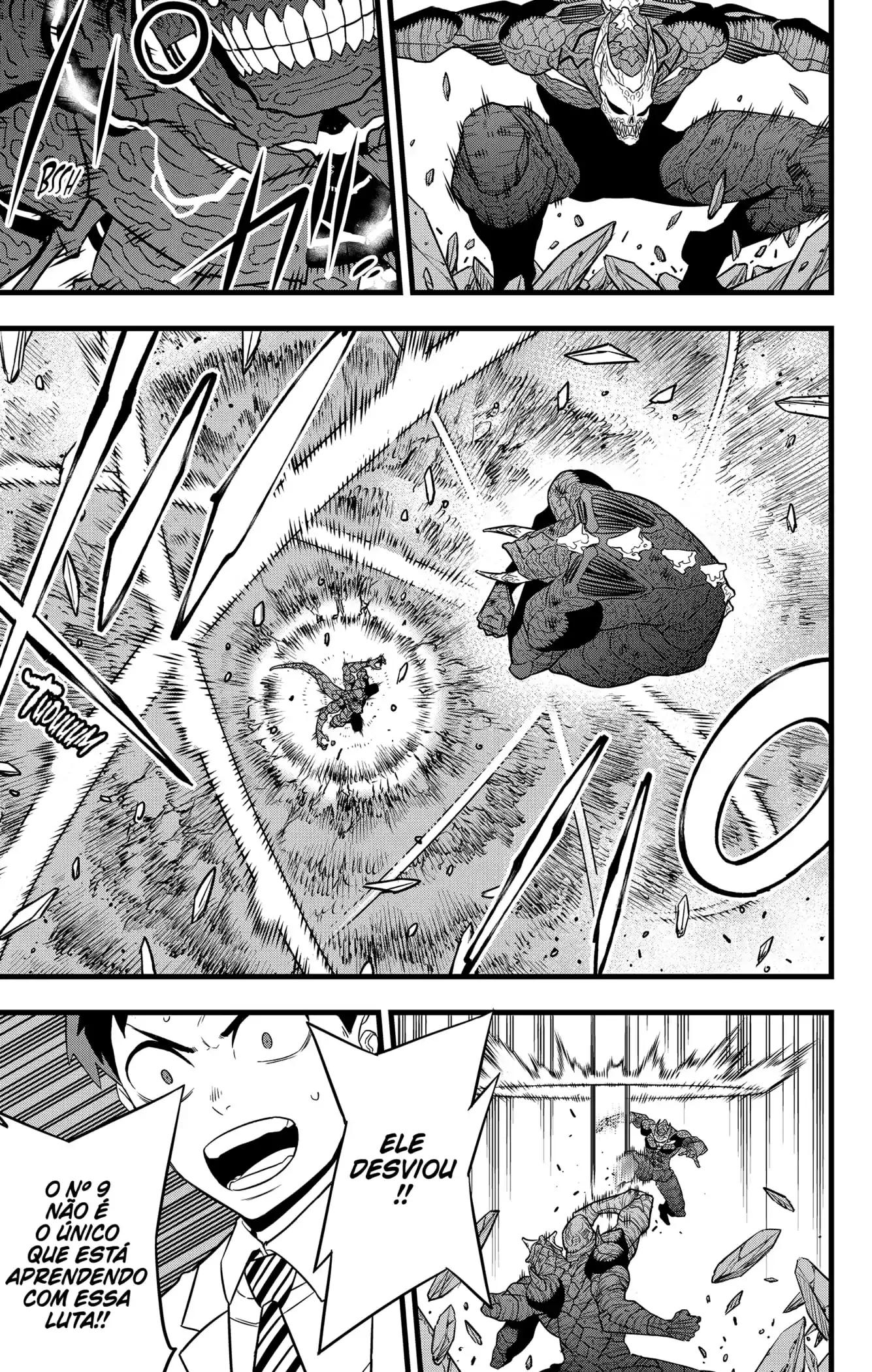 Read Kaiju No.8 PT-BR Manga Online
