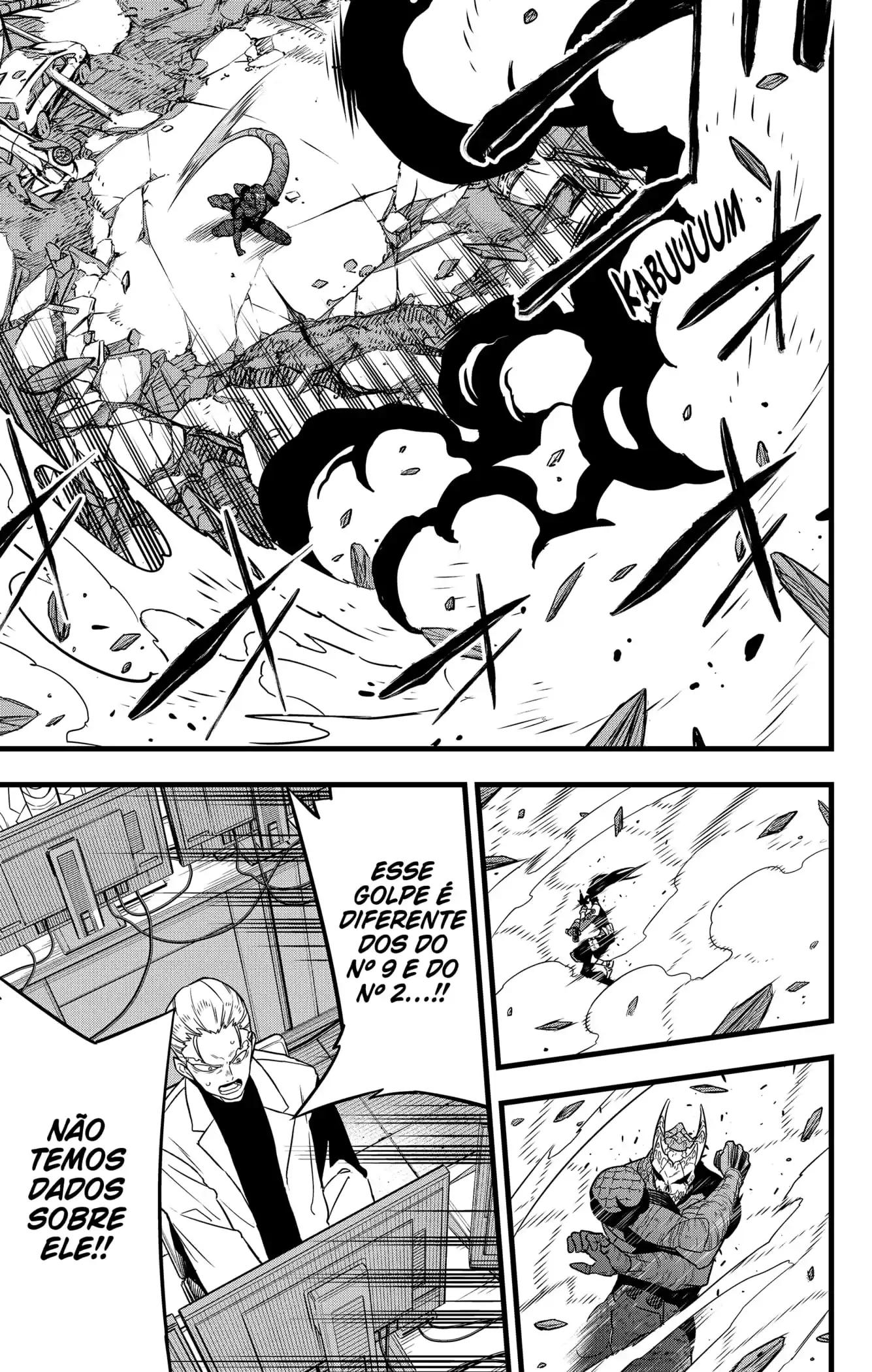 Read Kaiju No.8 PT-BR Manga Online