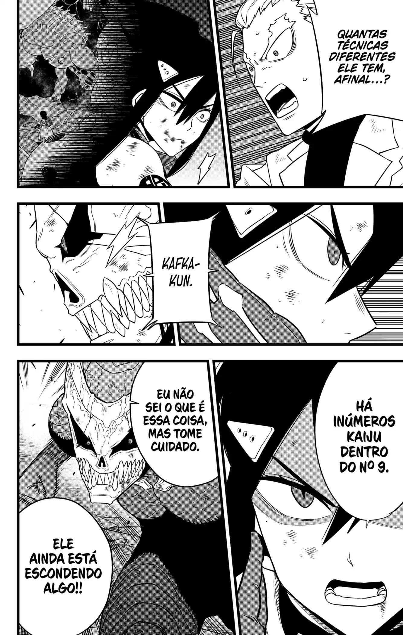 Read Kaiju No.8 PT-BR Manga Online