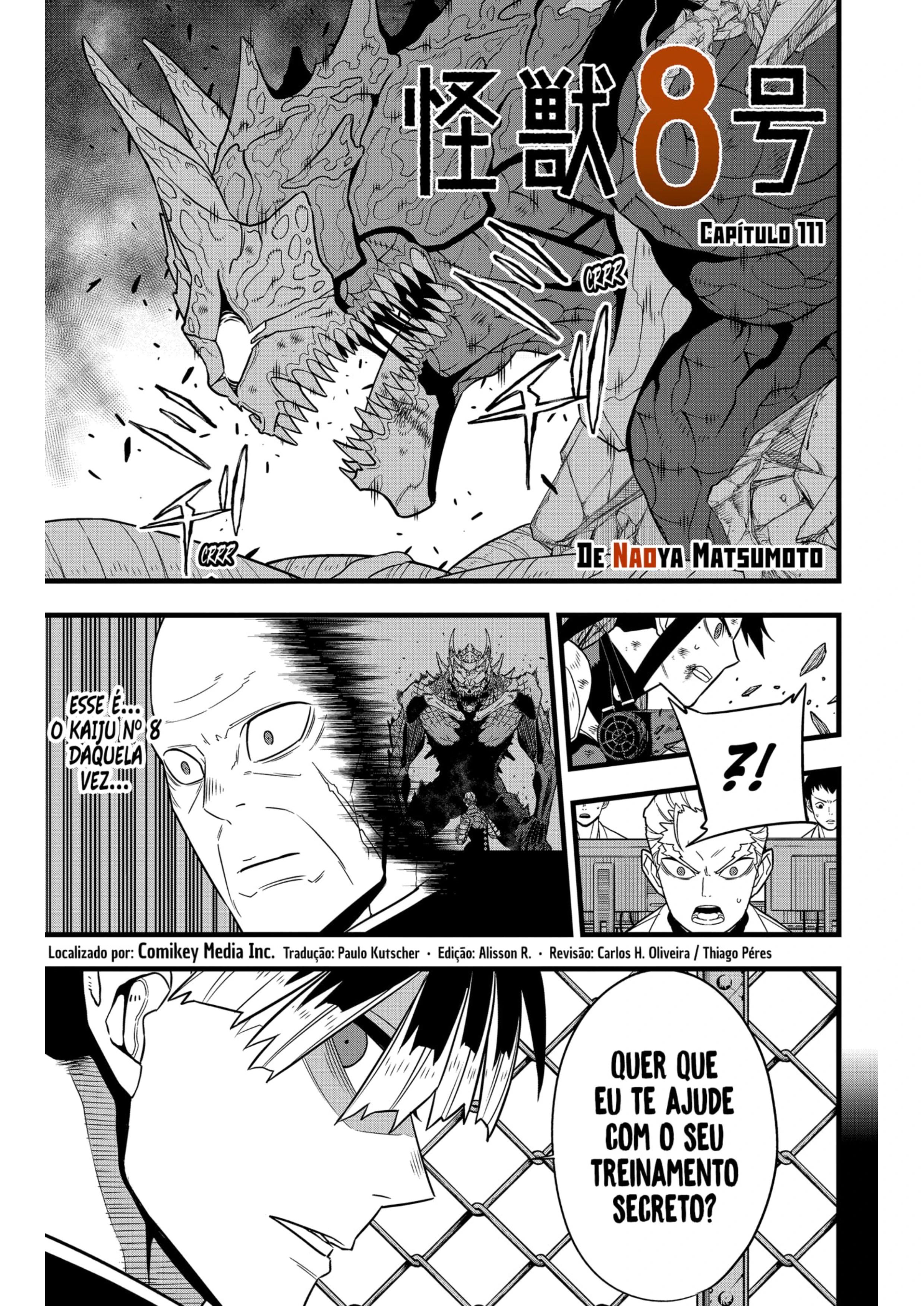 Read Kaiju No.8 PT-BR Manga Online