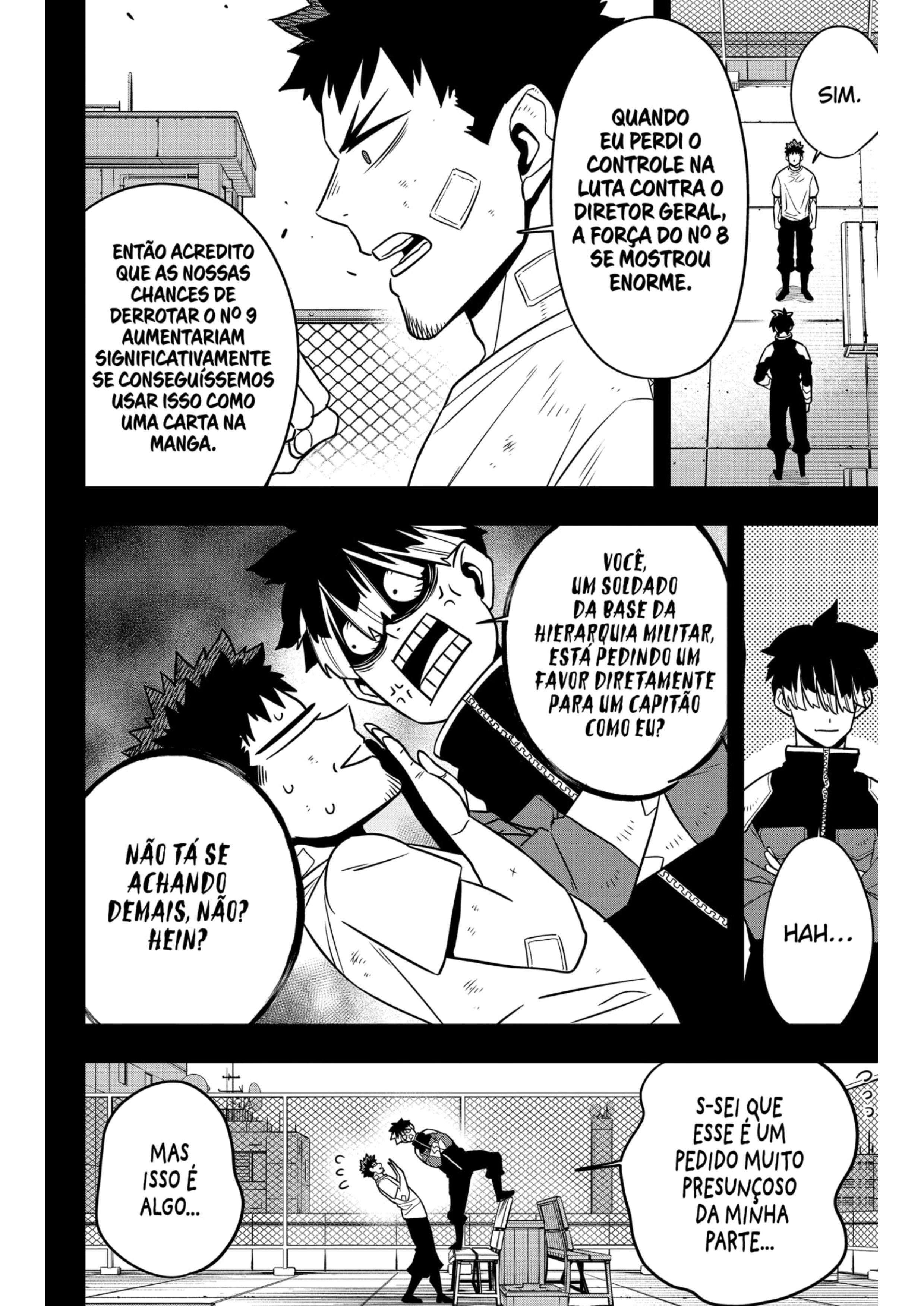 Read Kaiju No.8 PT-BR Manga Online