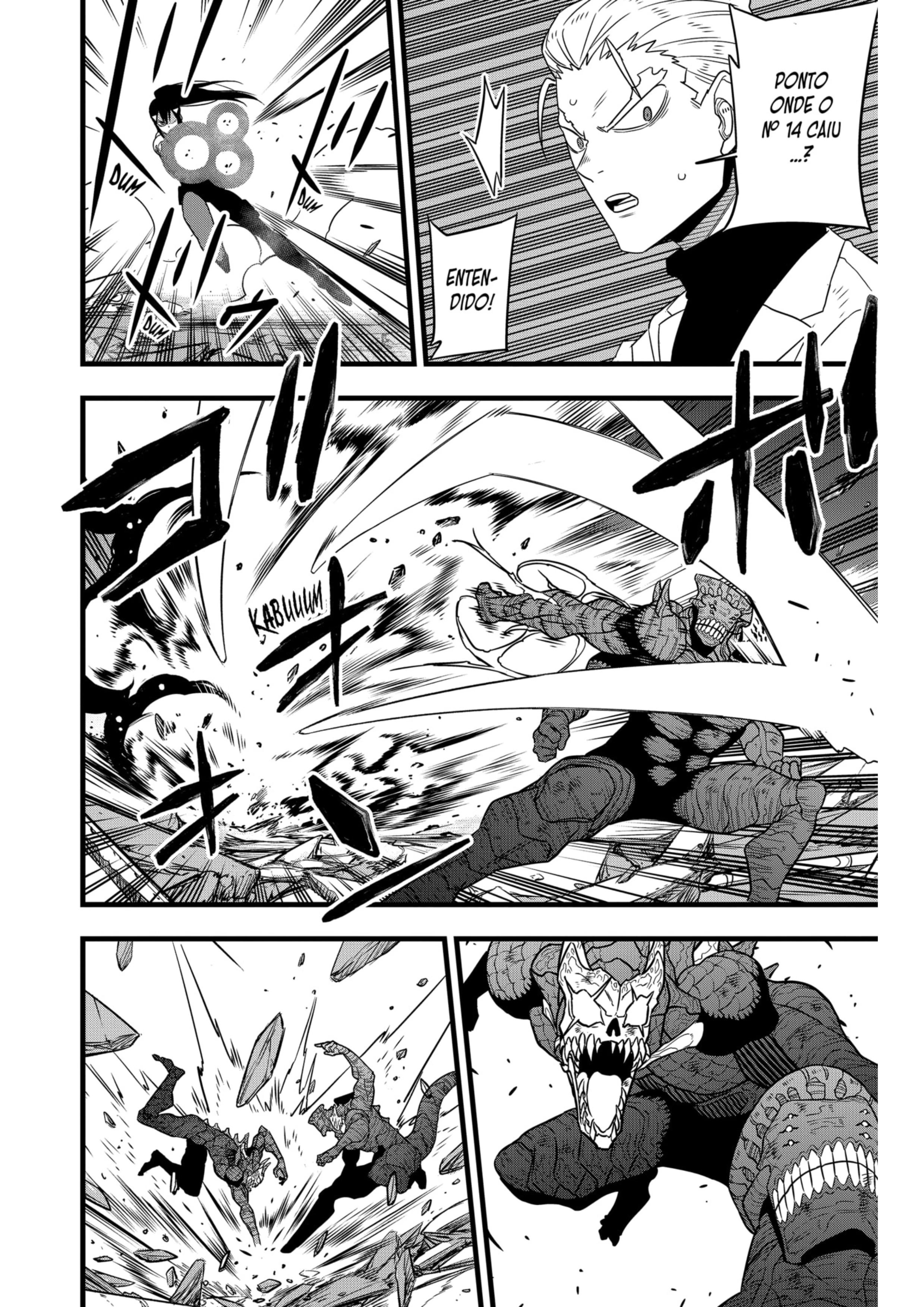 Read Kaiju No.8 PT-BR Manga Online